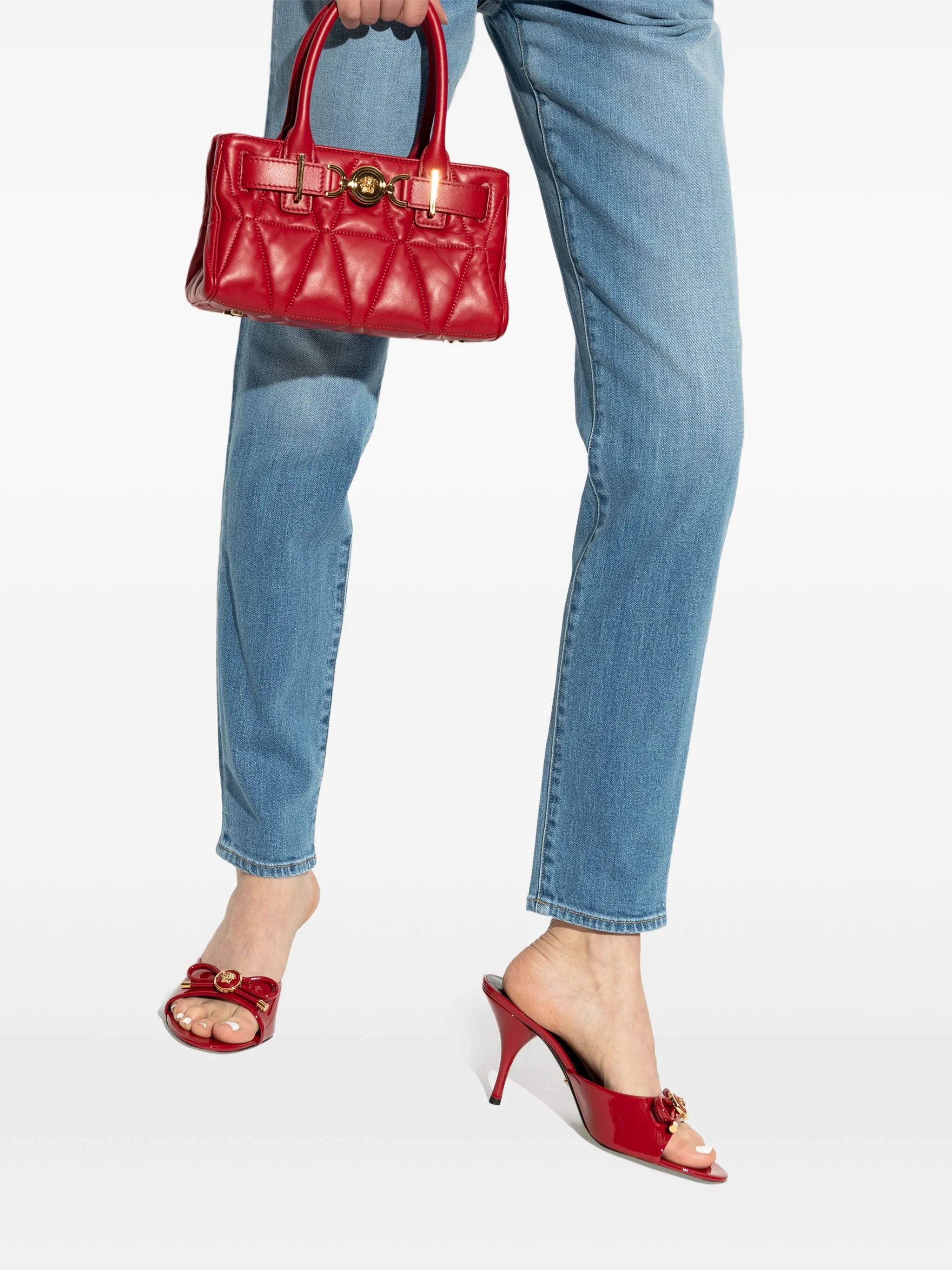 Medusa '95 quilted tote bag