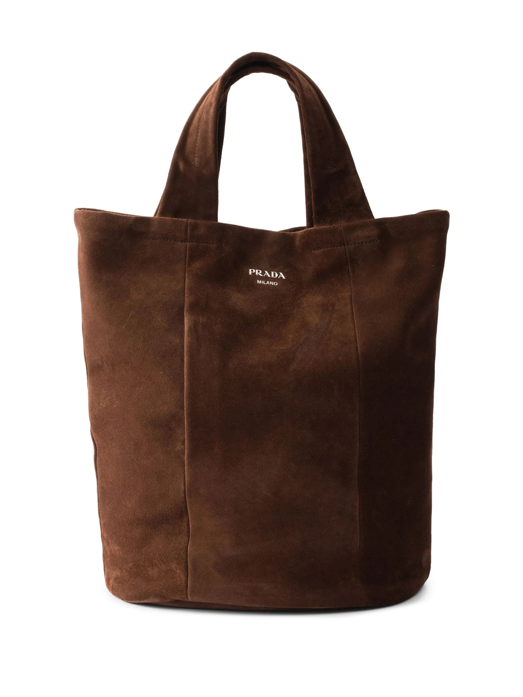 logo-print tote bag