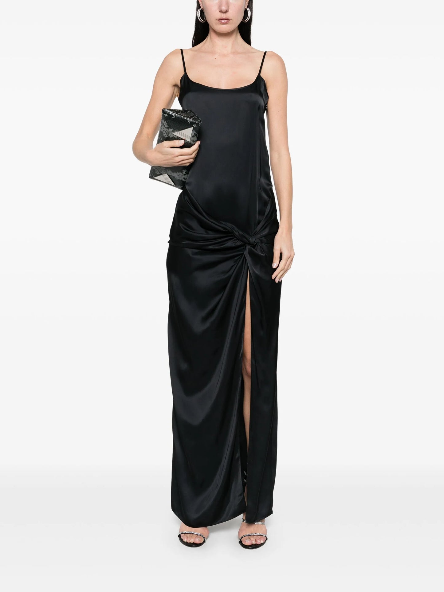 black long dress