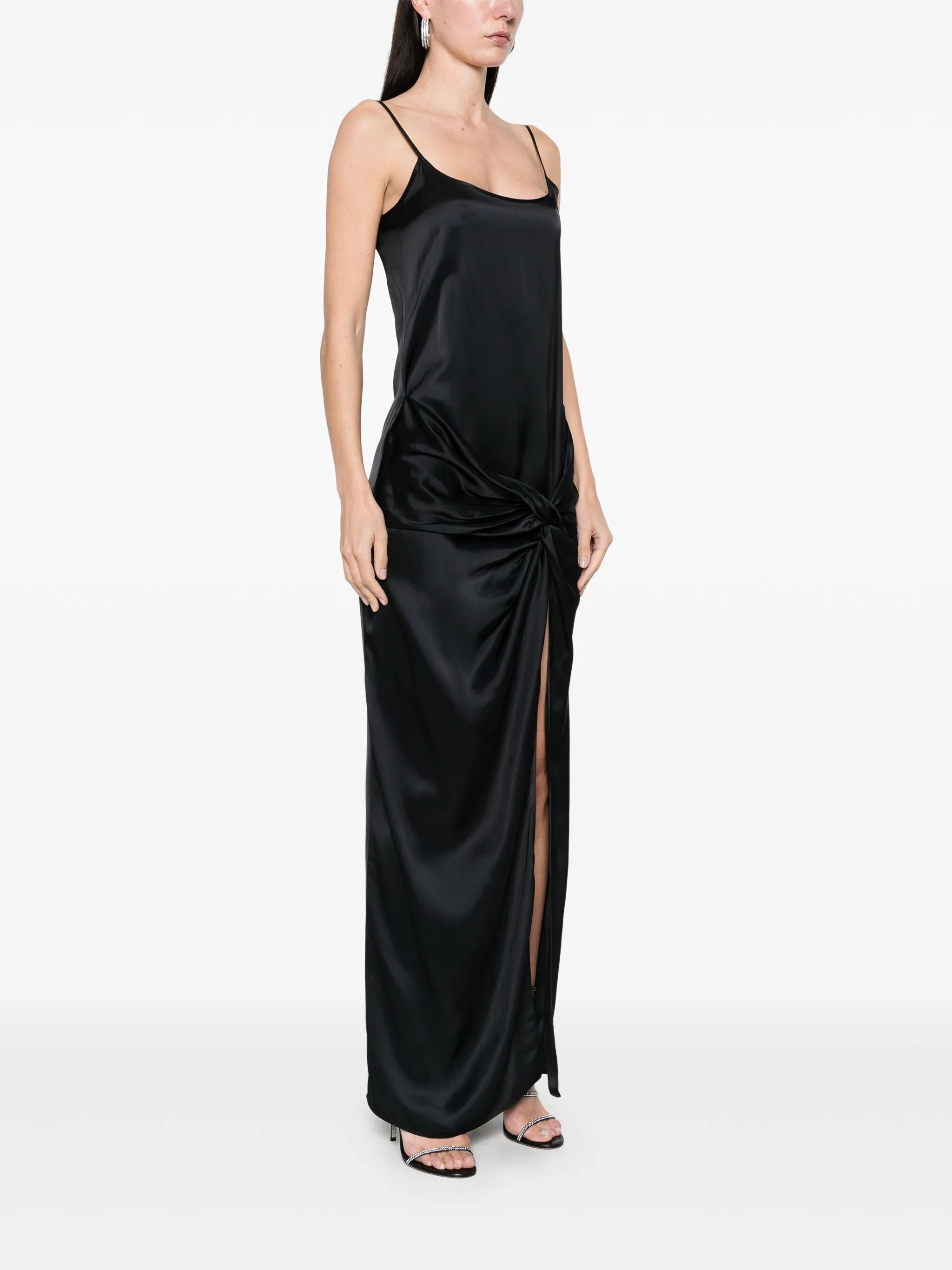 black long dress