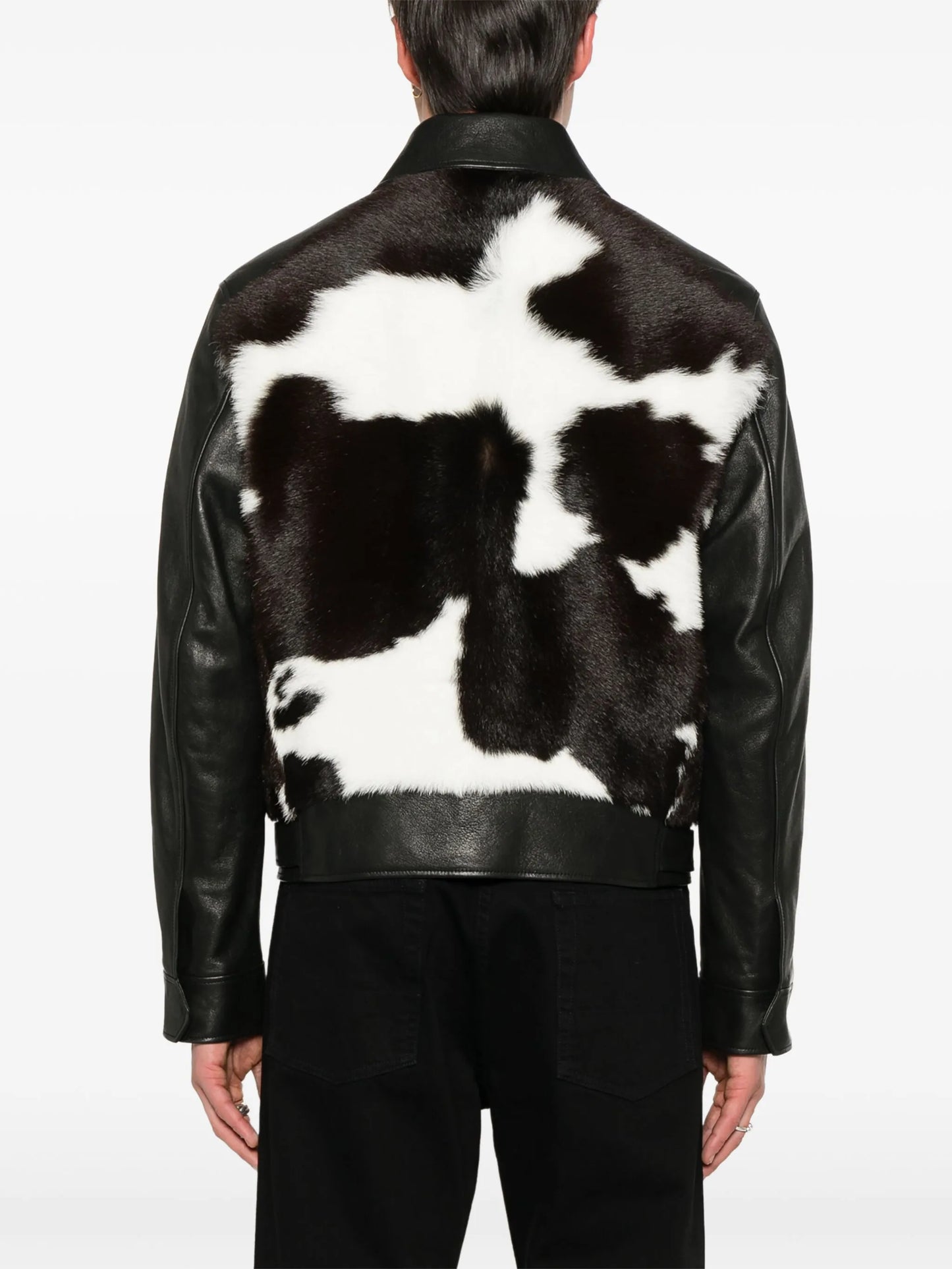 leather biker jacket