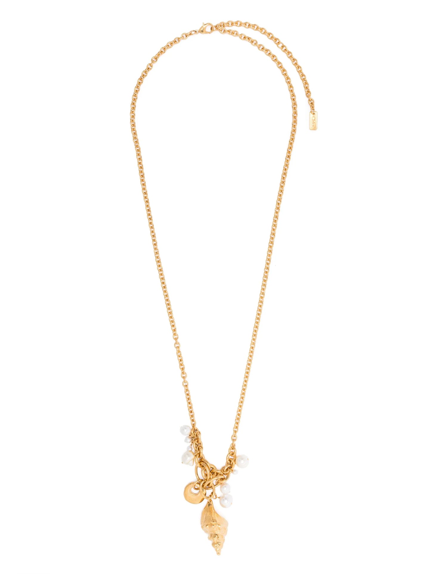 shell-pendant necklace