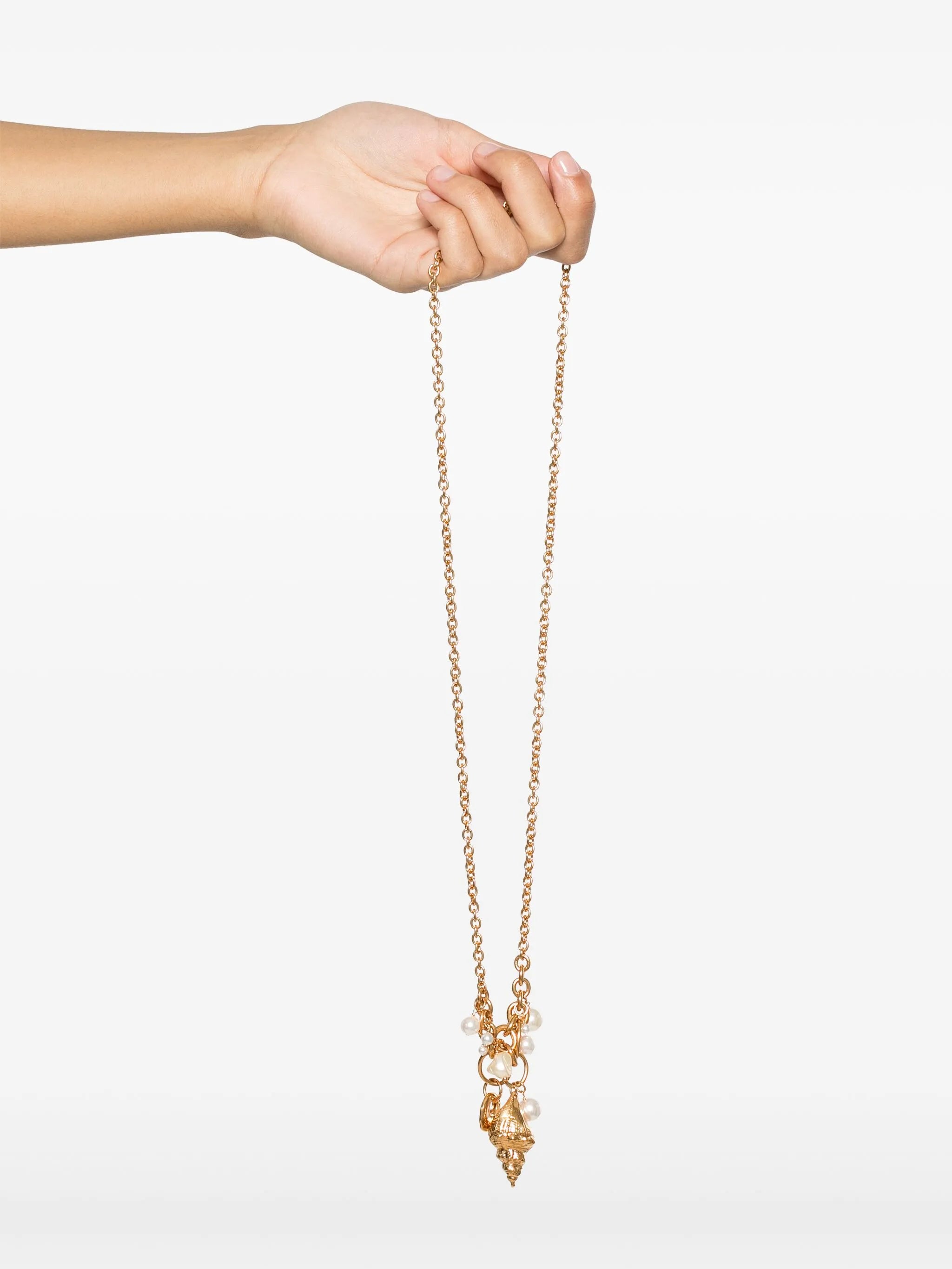 shell-pendant necklace