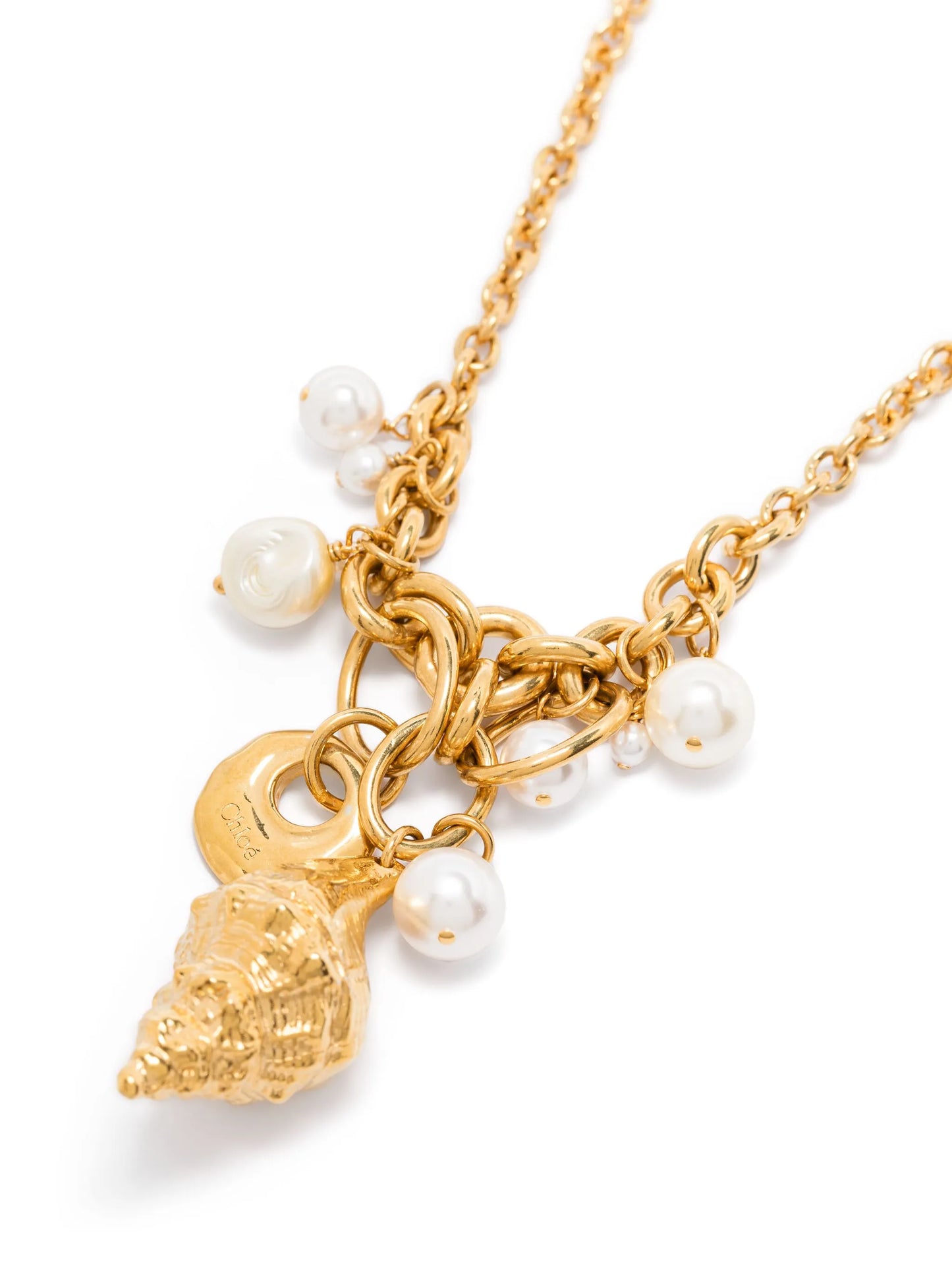 shell-pendant necklace