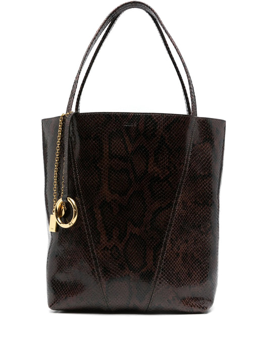Spin tote bag