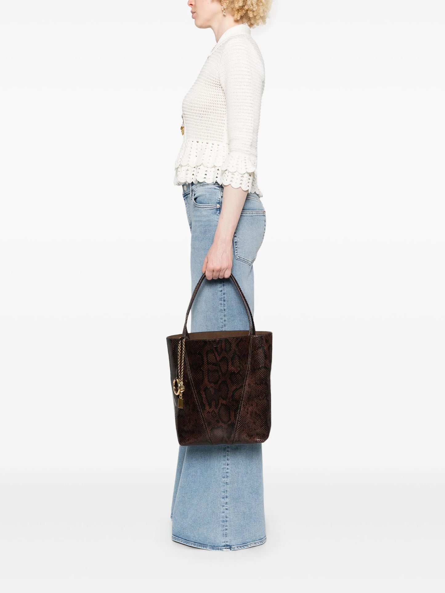 Spin tote bag