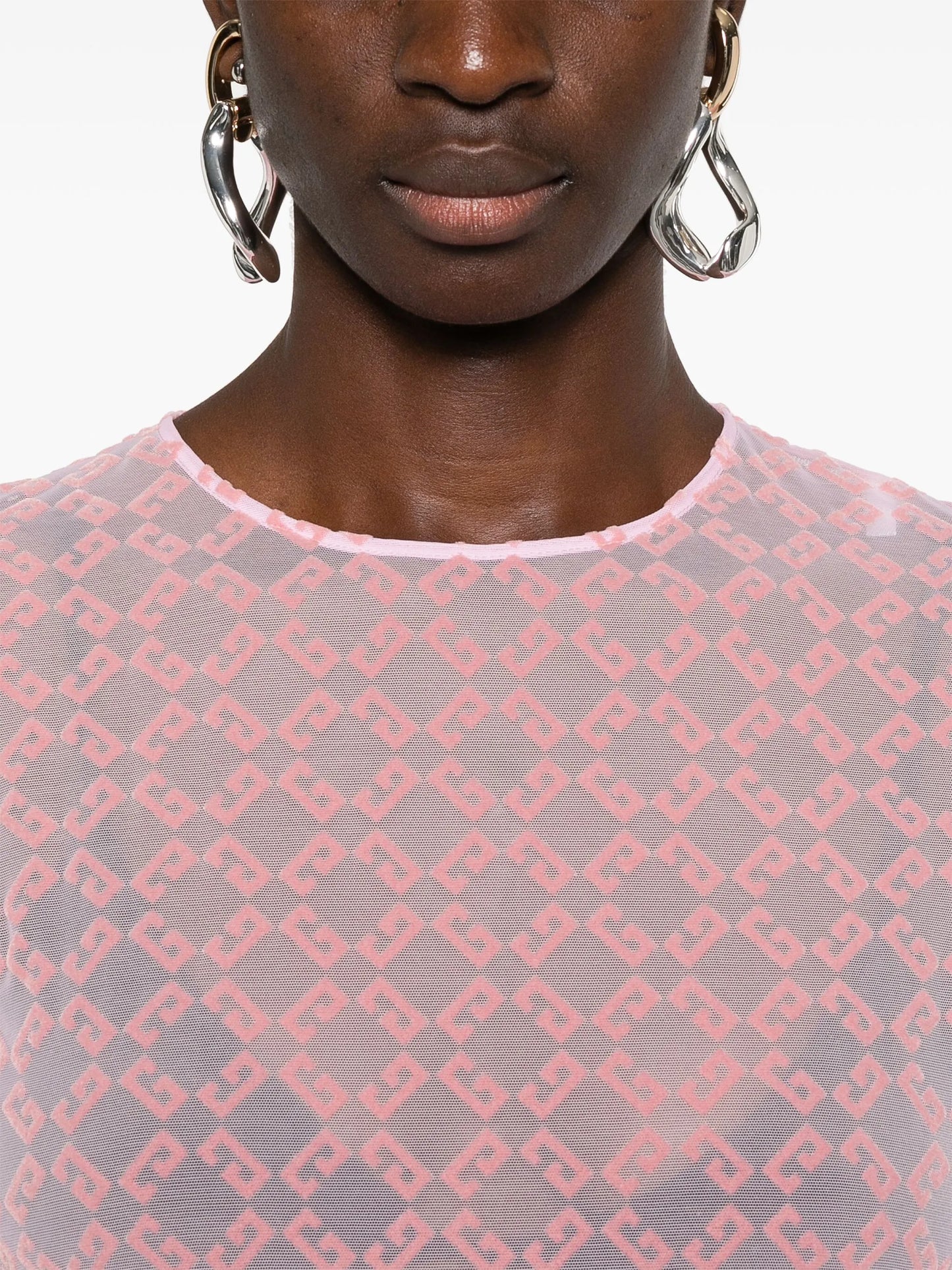 4G-jacquard bodysuit