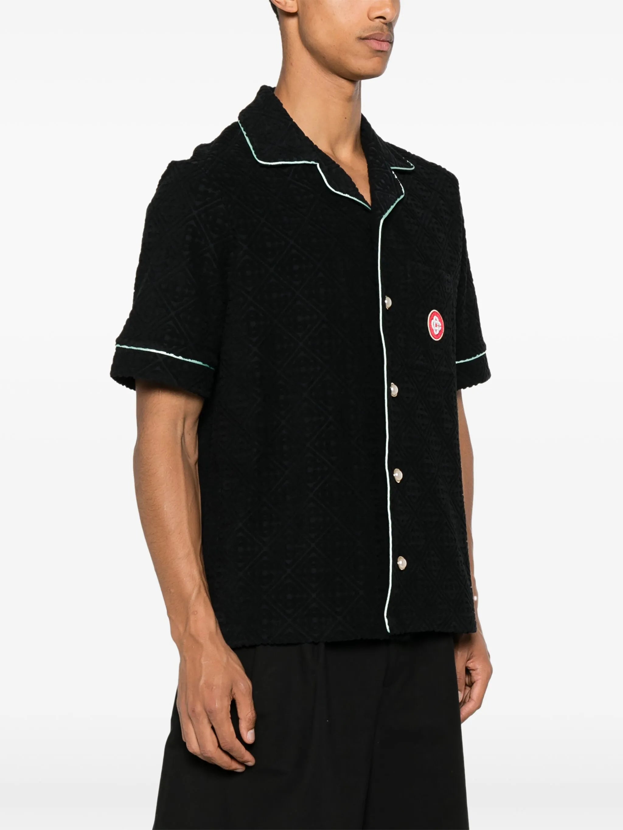 cotton-blend shirt