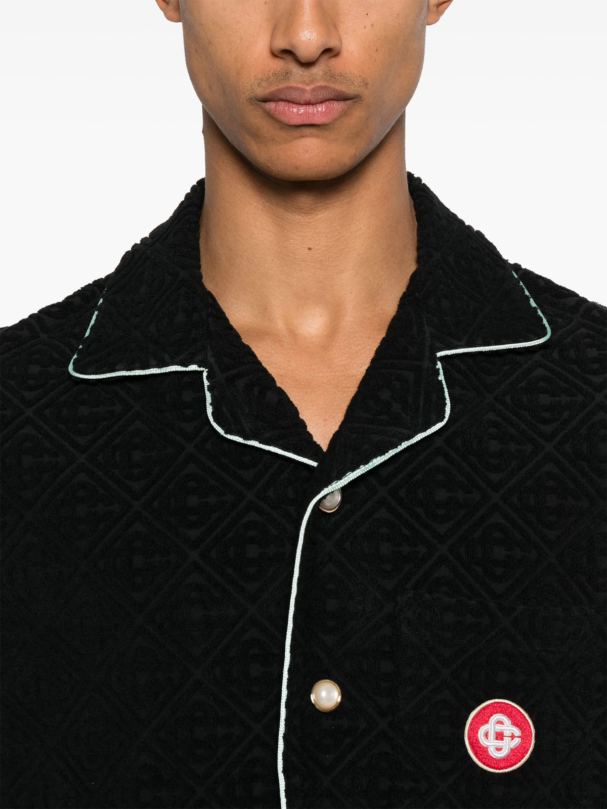 cotton-blend shirt