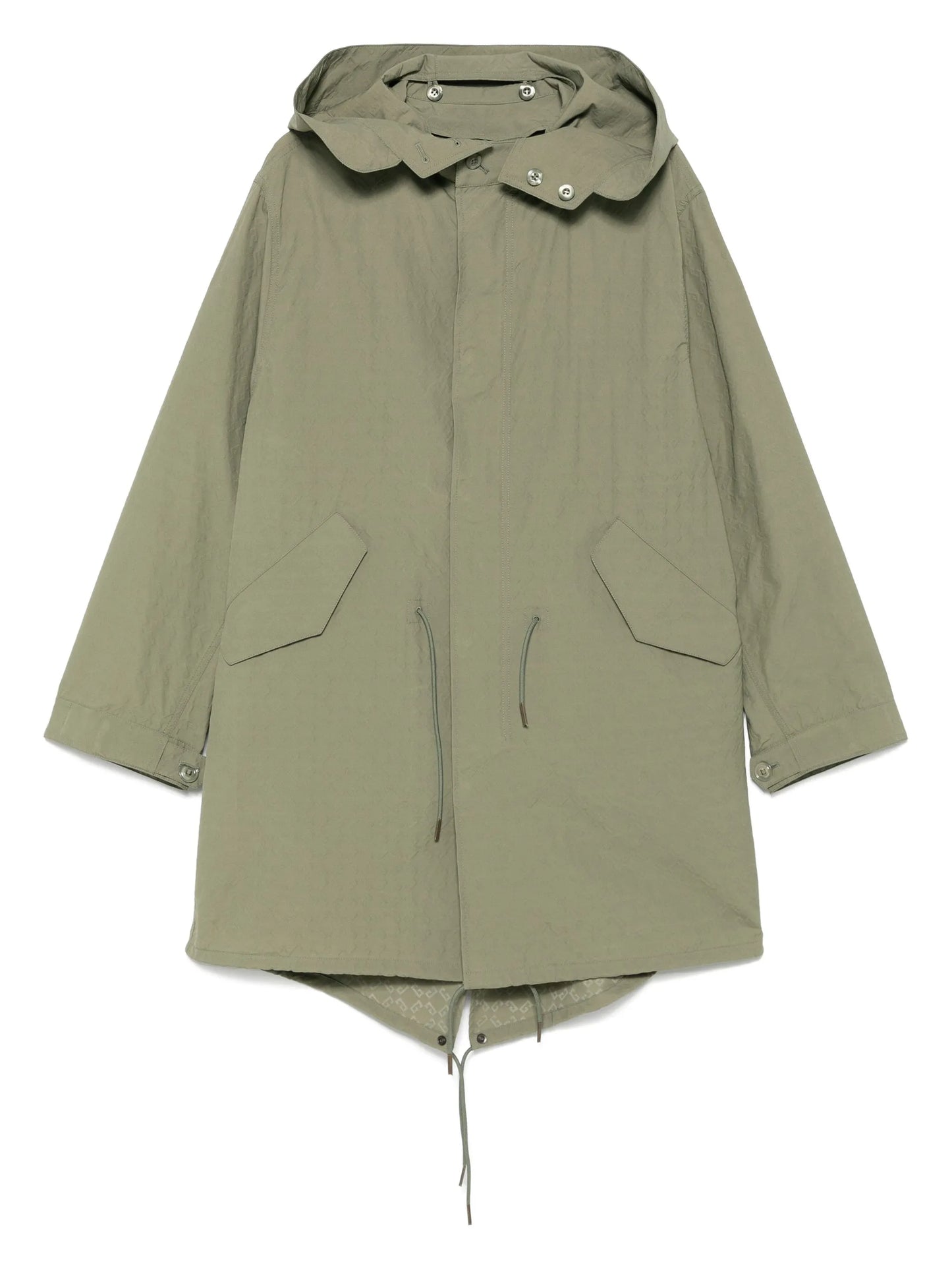 Monogram 72-jacquard coat
