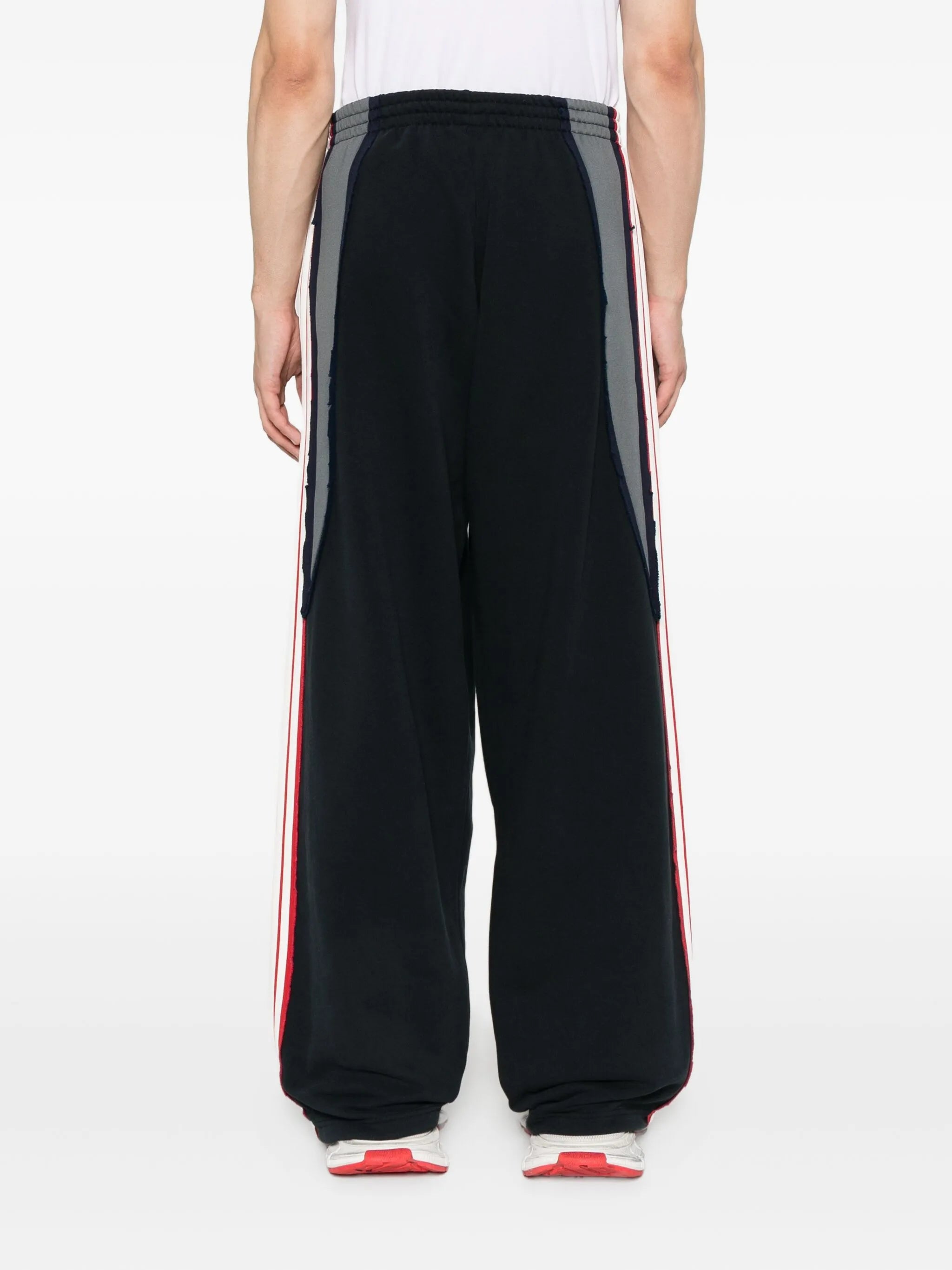 wide-leg track pants