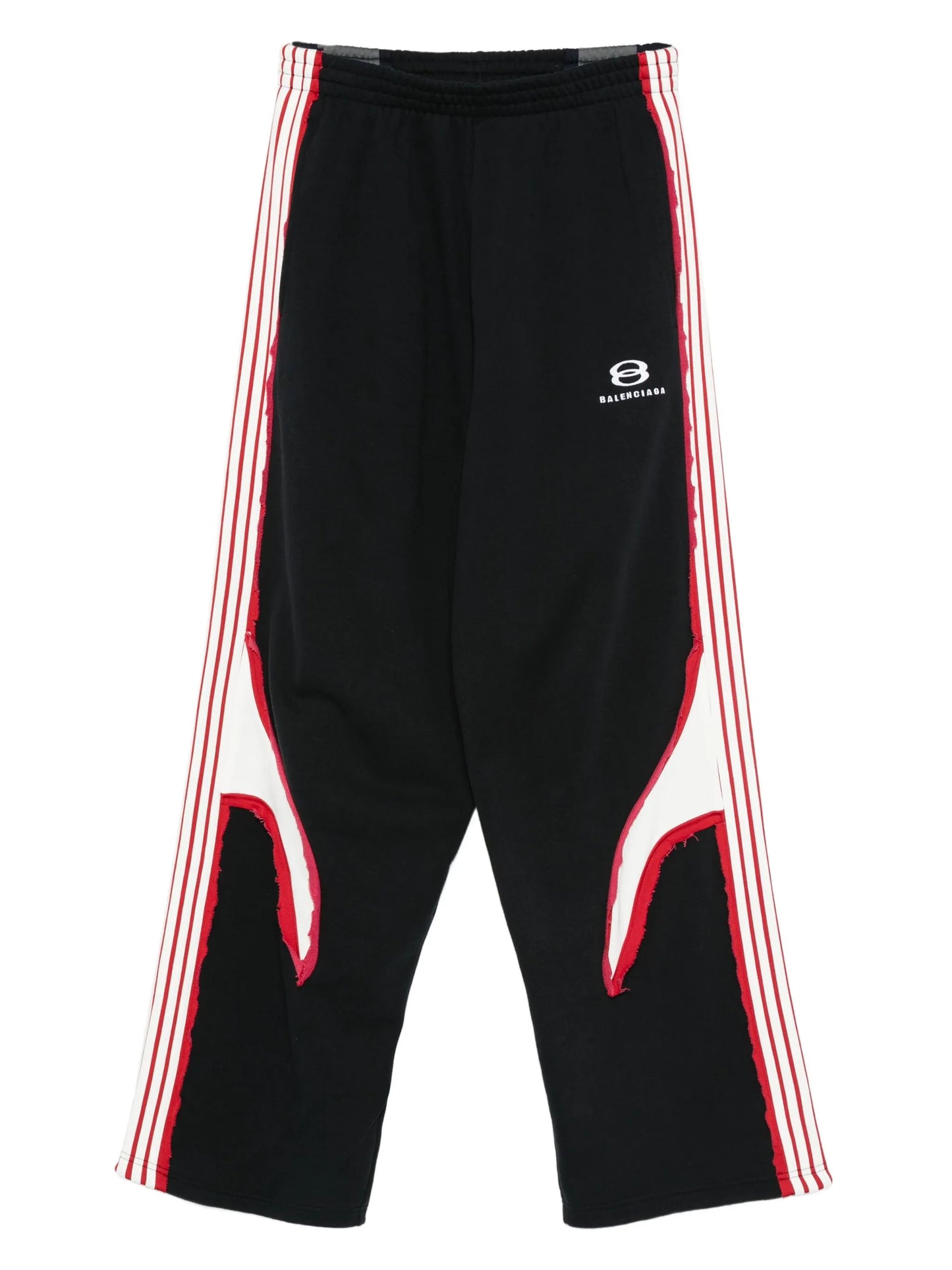 wide-leg track pants