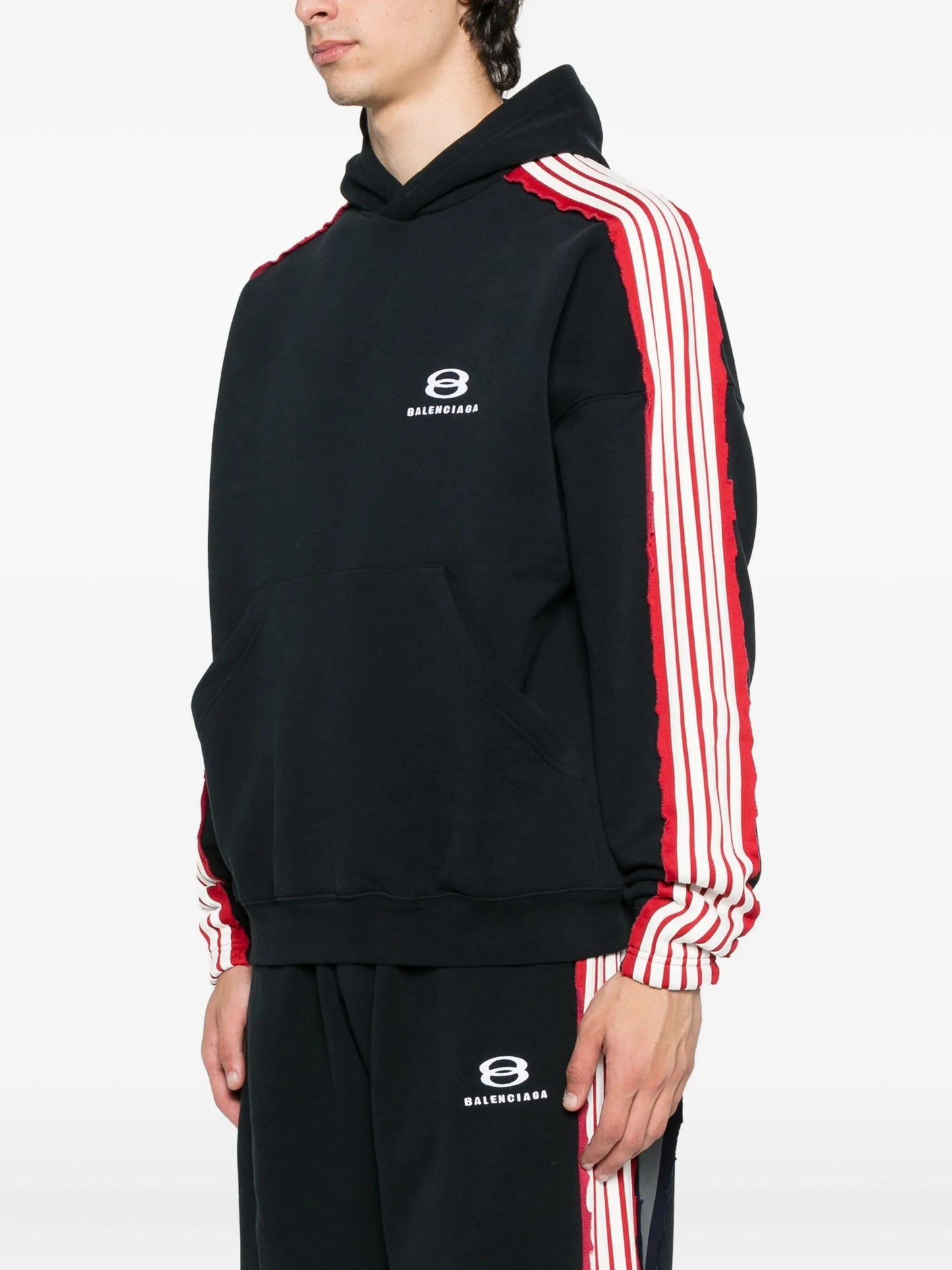 striped hoodie