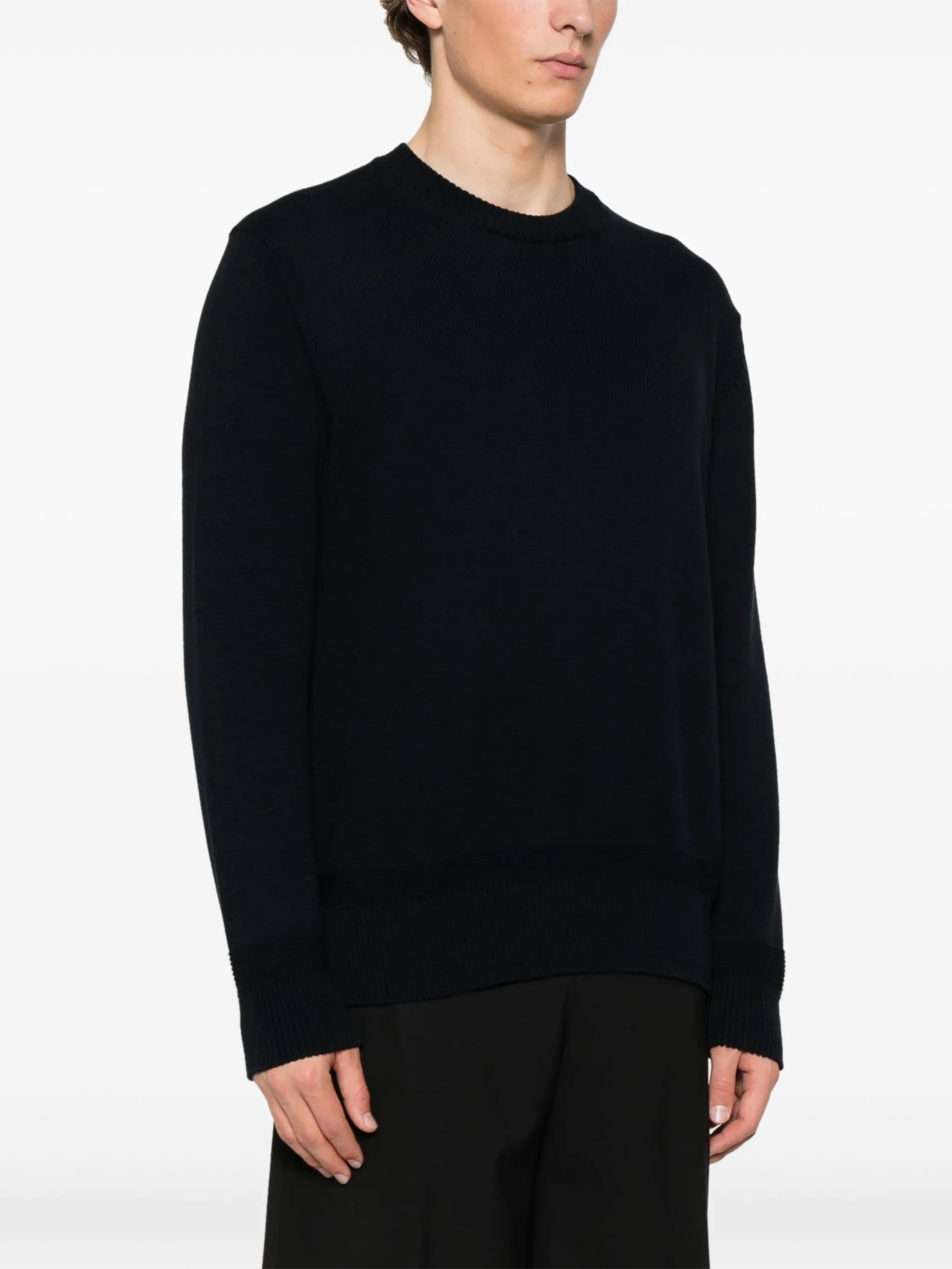logo-patch sweater