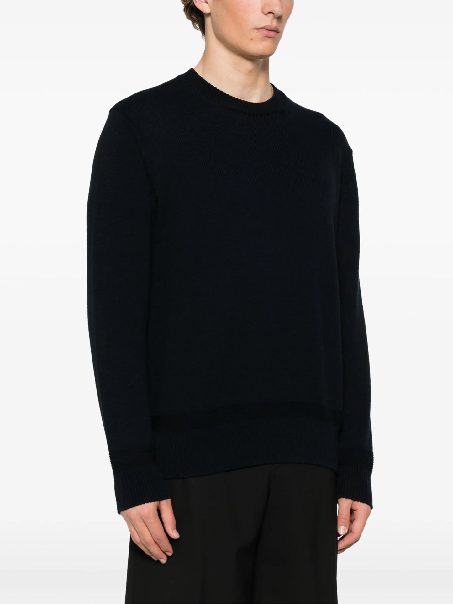 logo-patch sweater