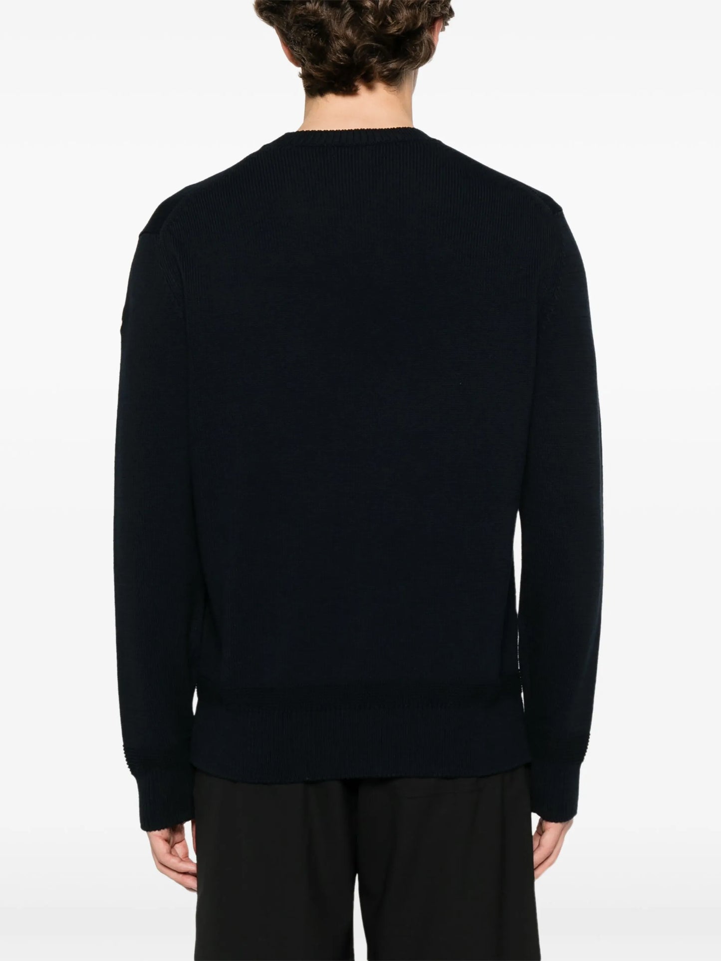 logo-patch sweater