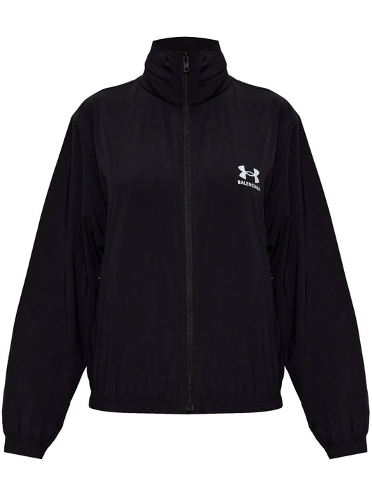 logo-print jacket