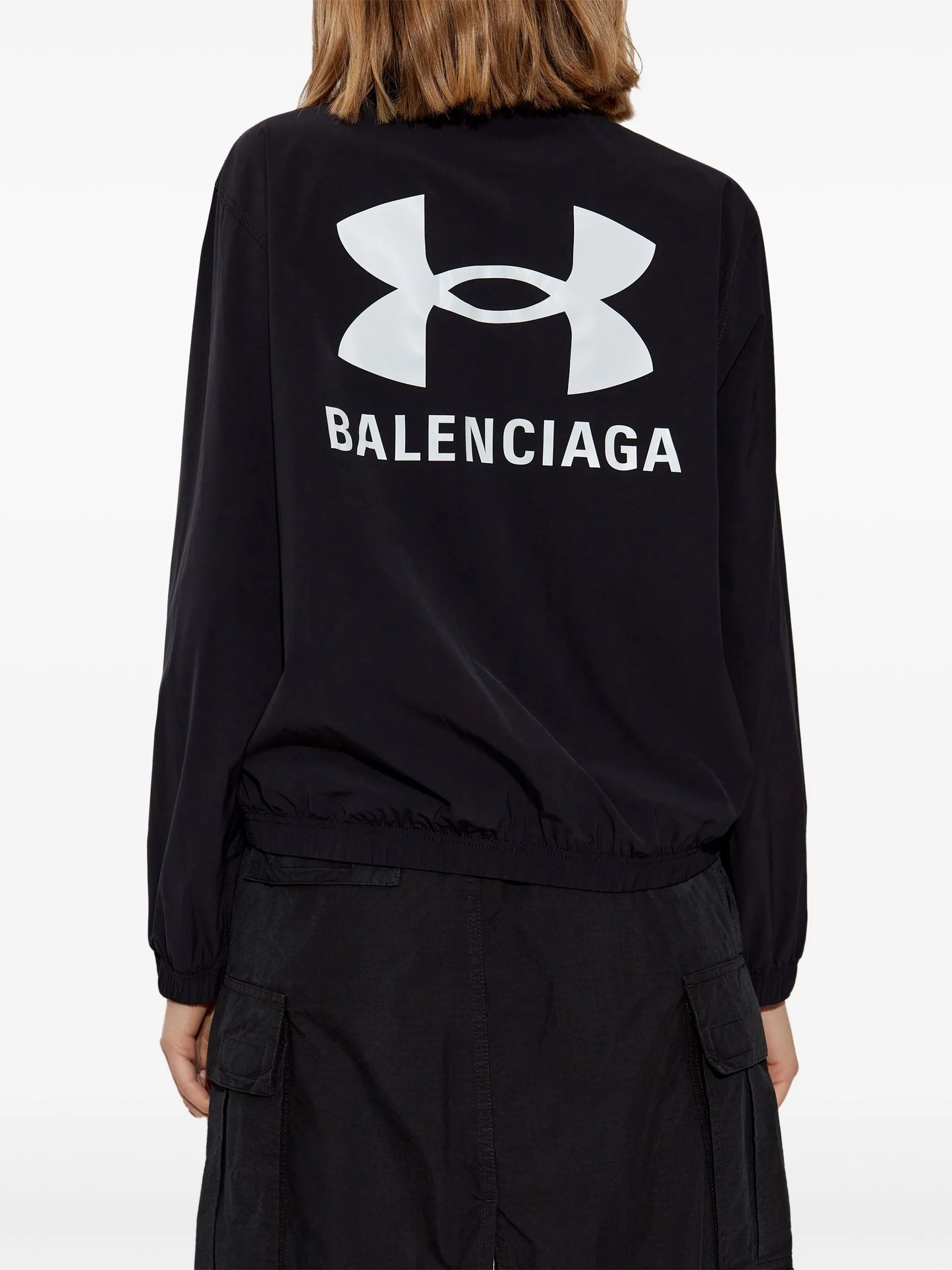 logo-print jacket