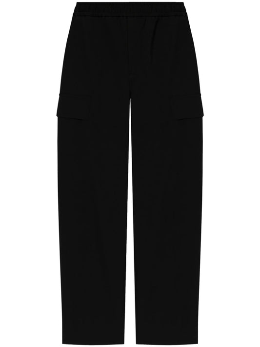 logo-plaque cargo trousers