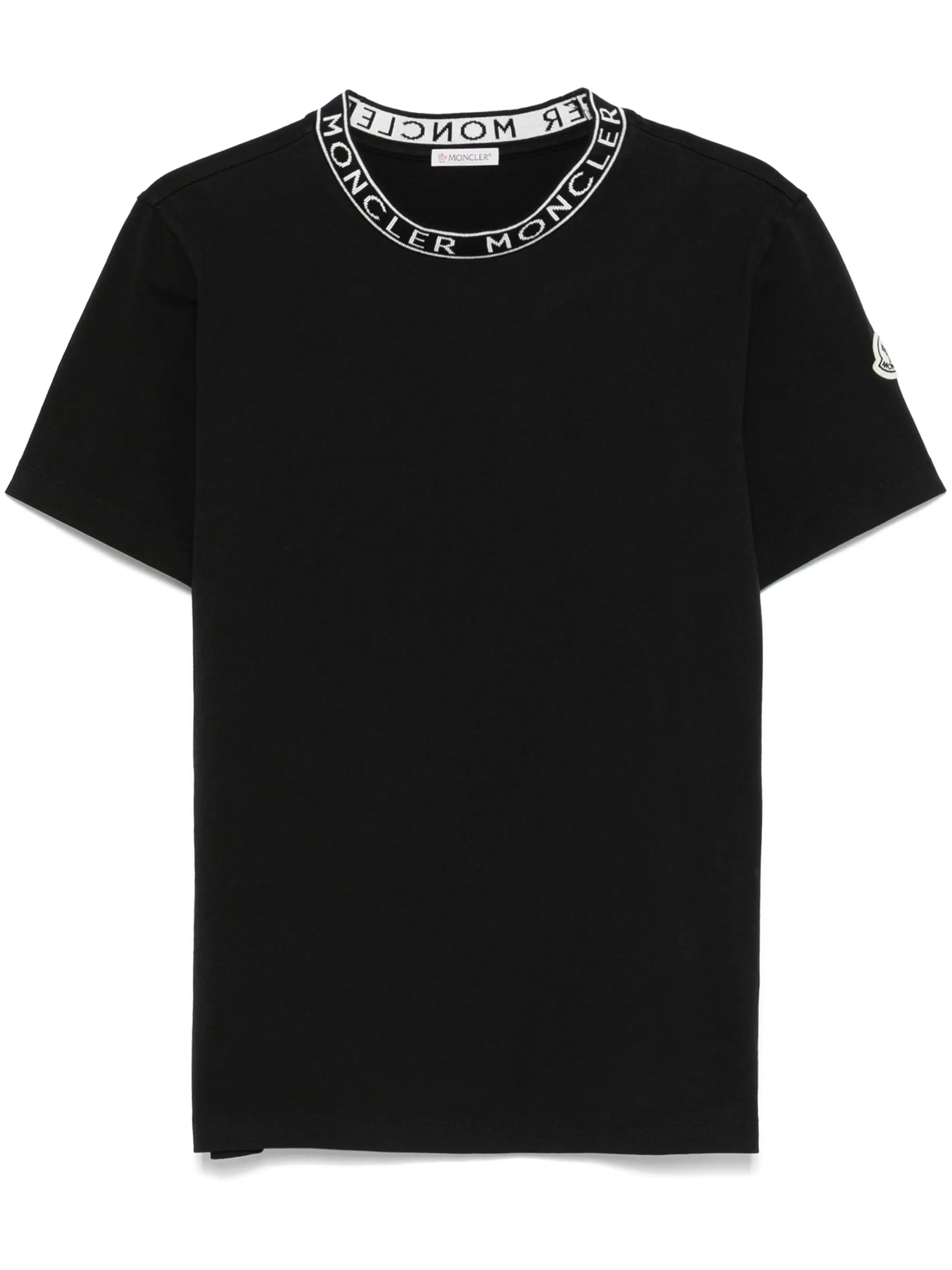 logo-collar T-shirt