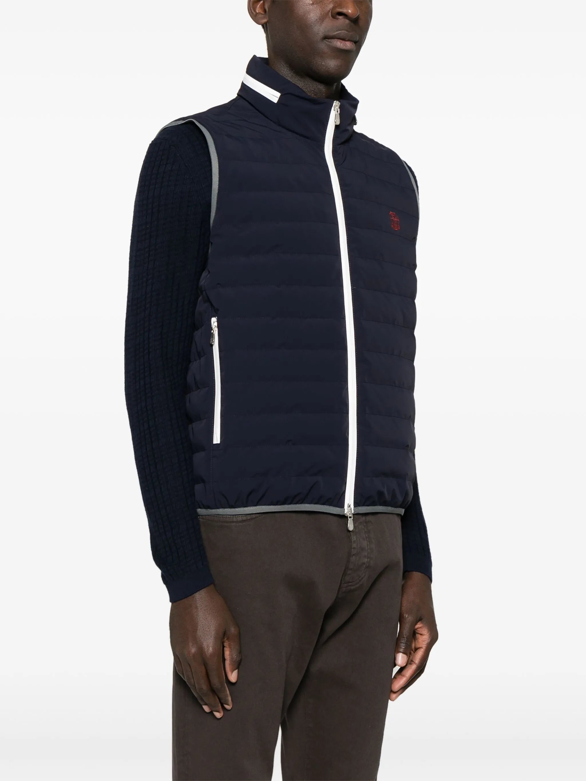 padded gilet