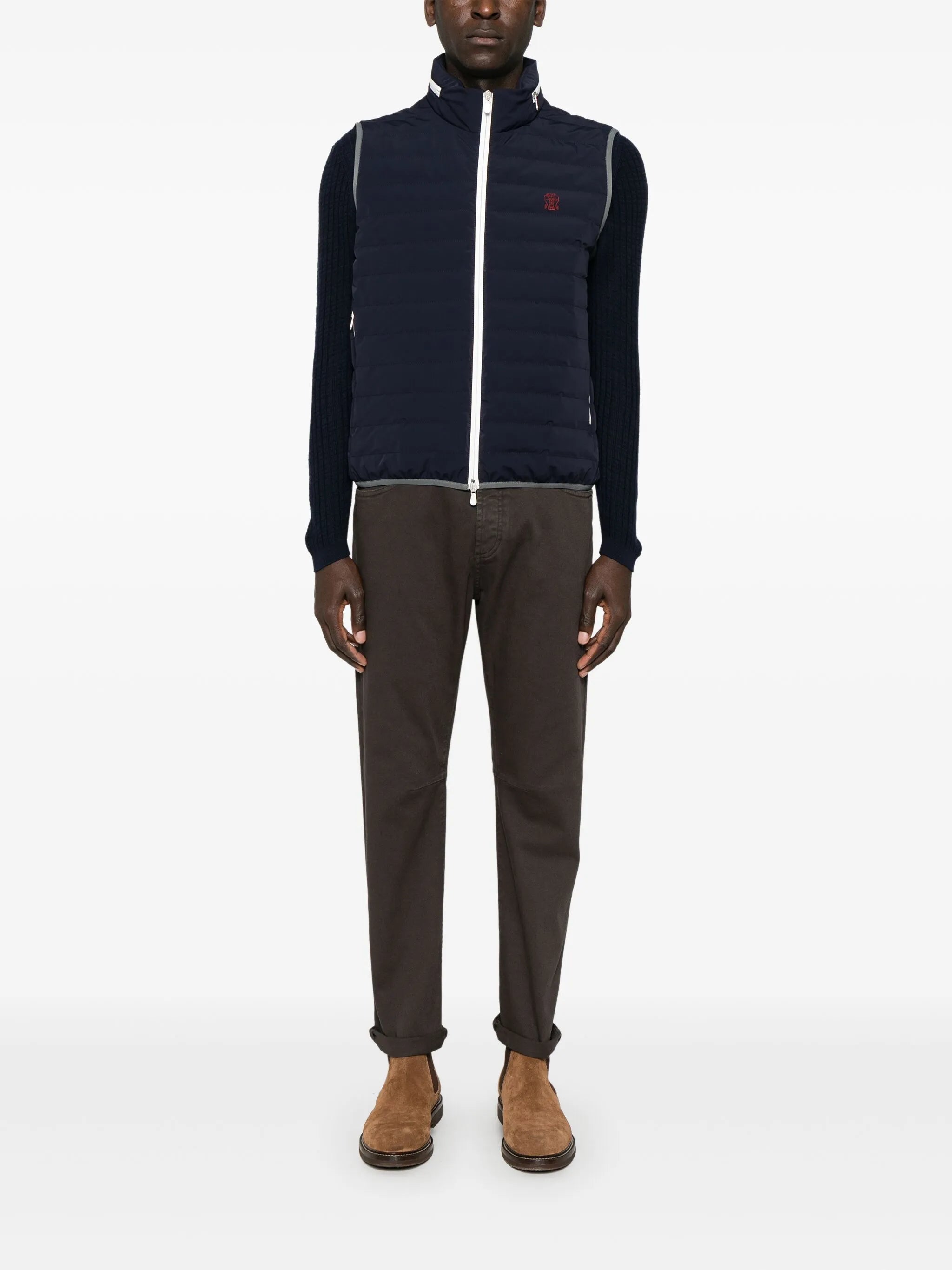 padded gilet