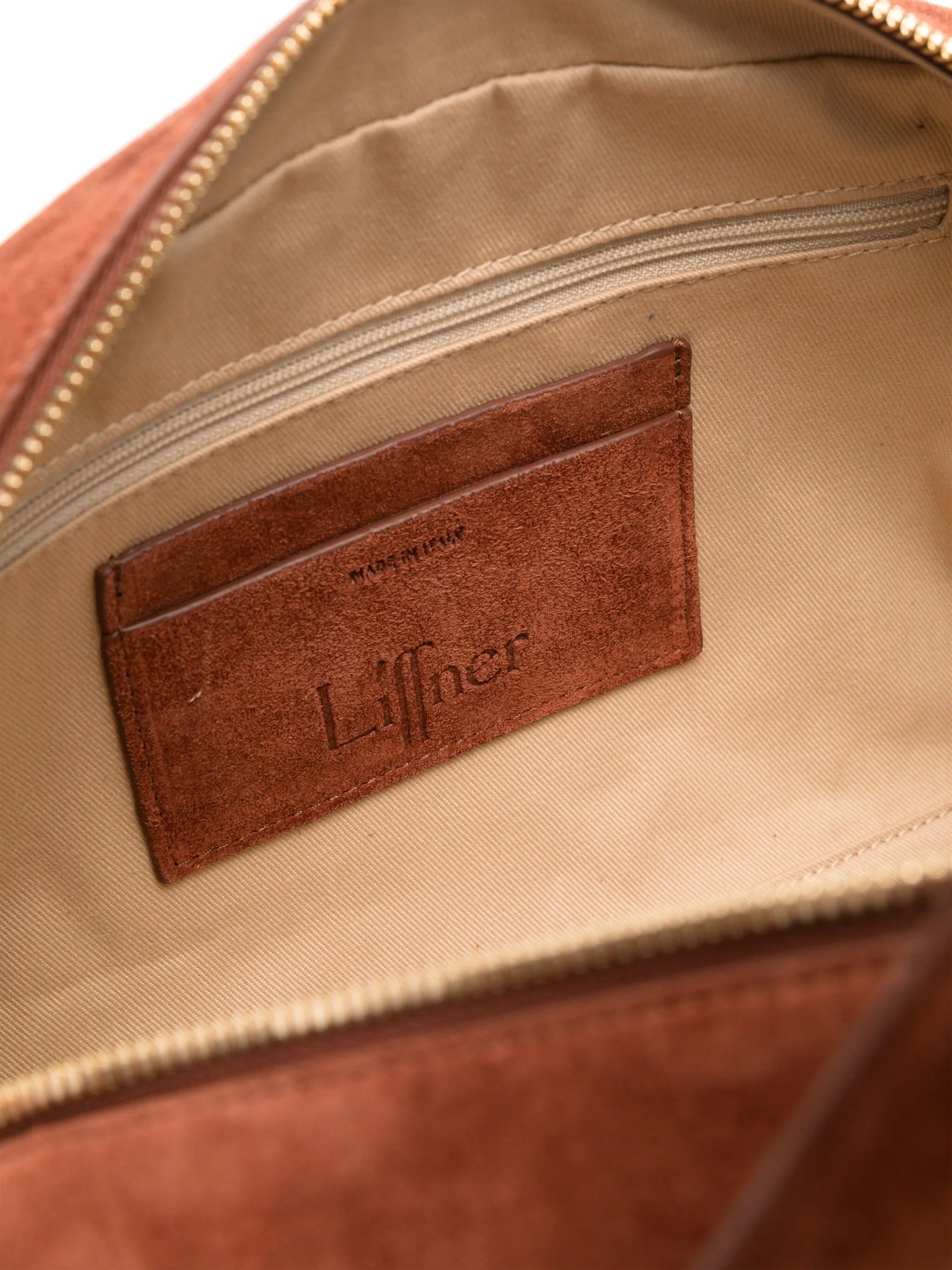suede tote bag