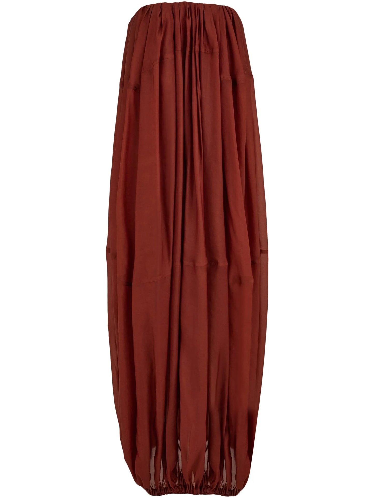 bustier maxi dress