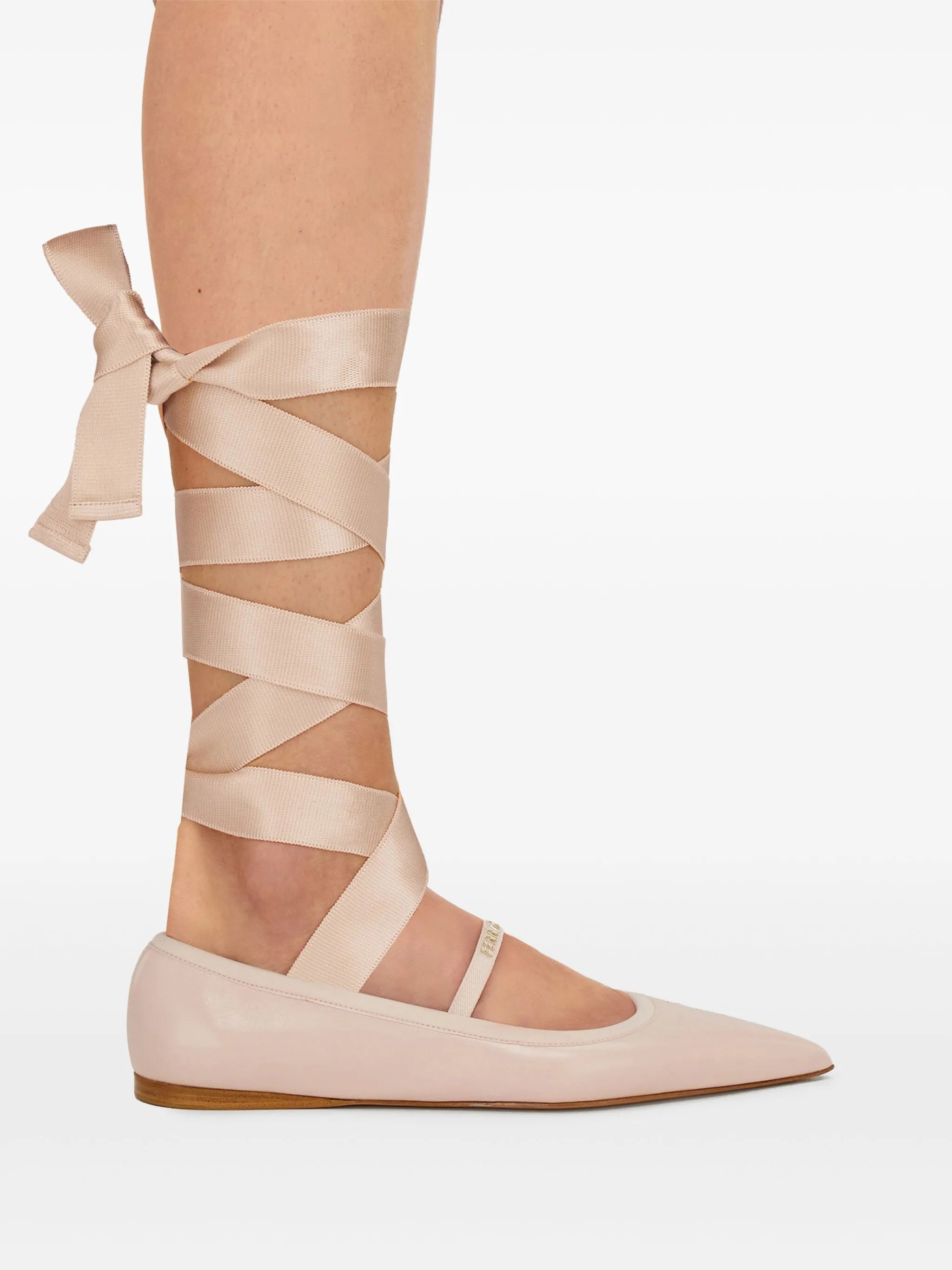 ribbon ballet flats