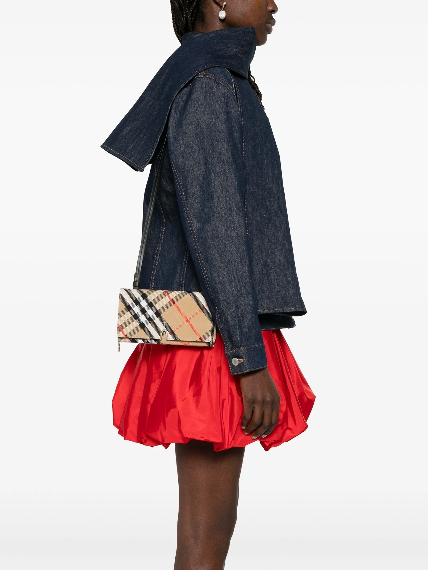Snip clutch bag