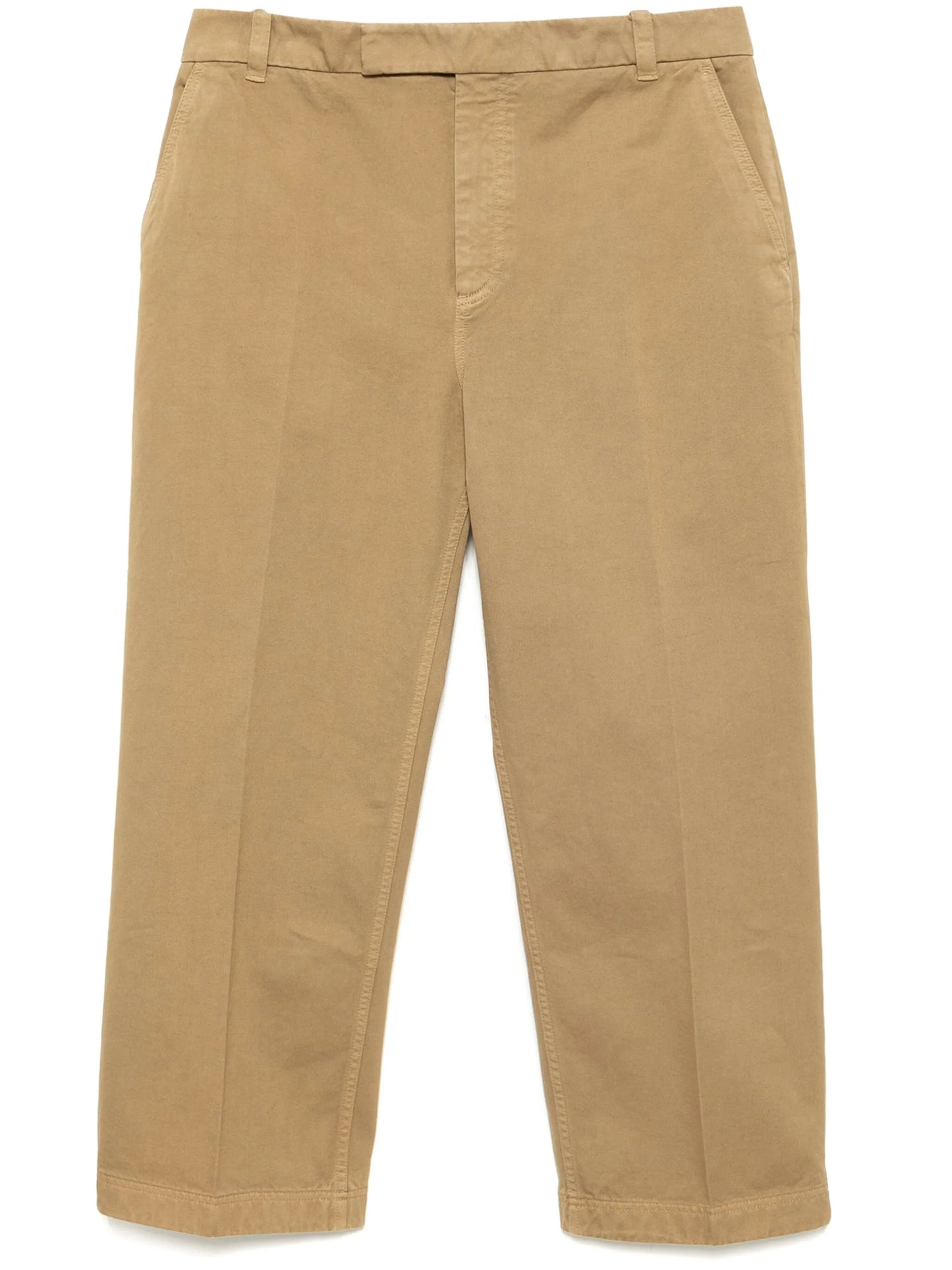 straight-leg trousers