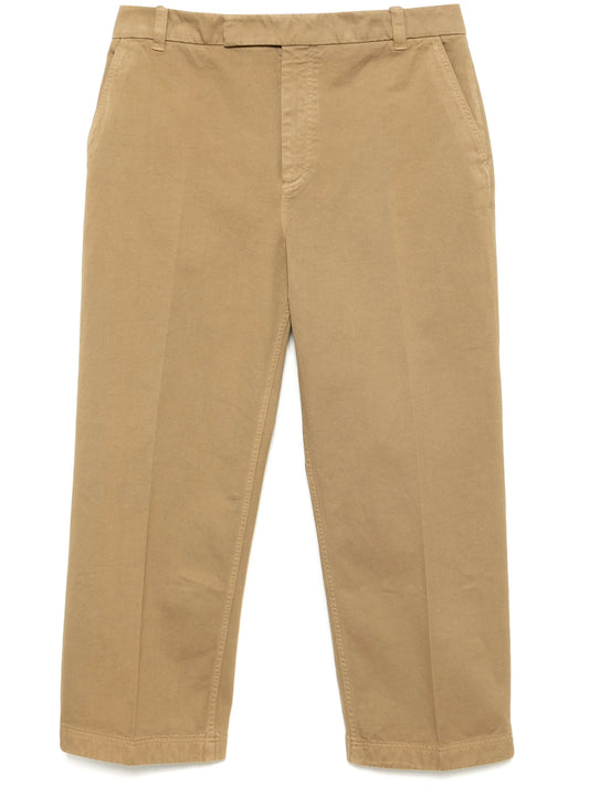 straight-leg trousers
