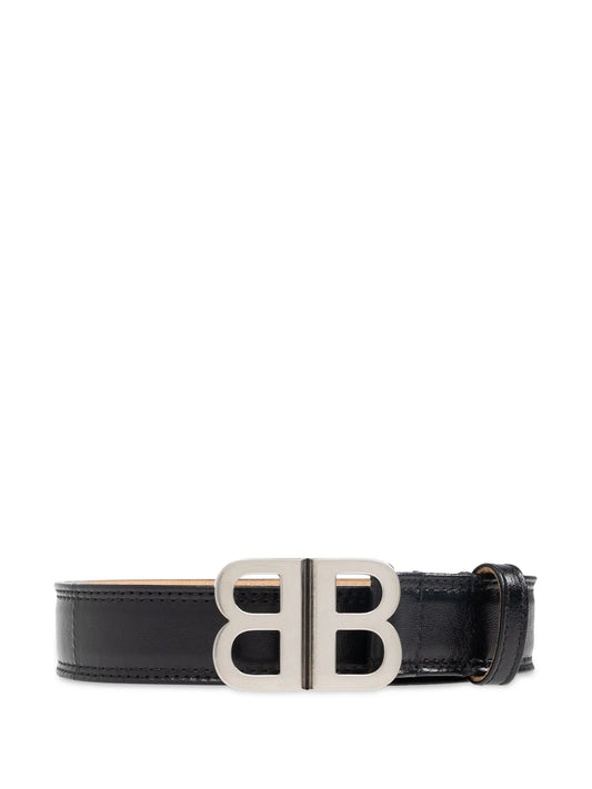 logo-buckle belt