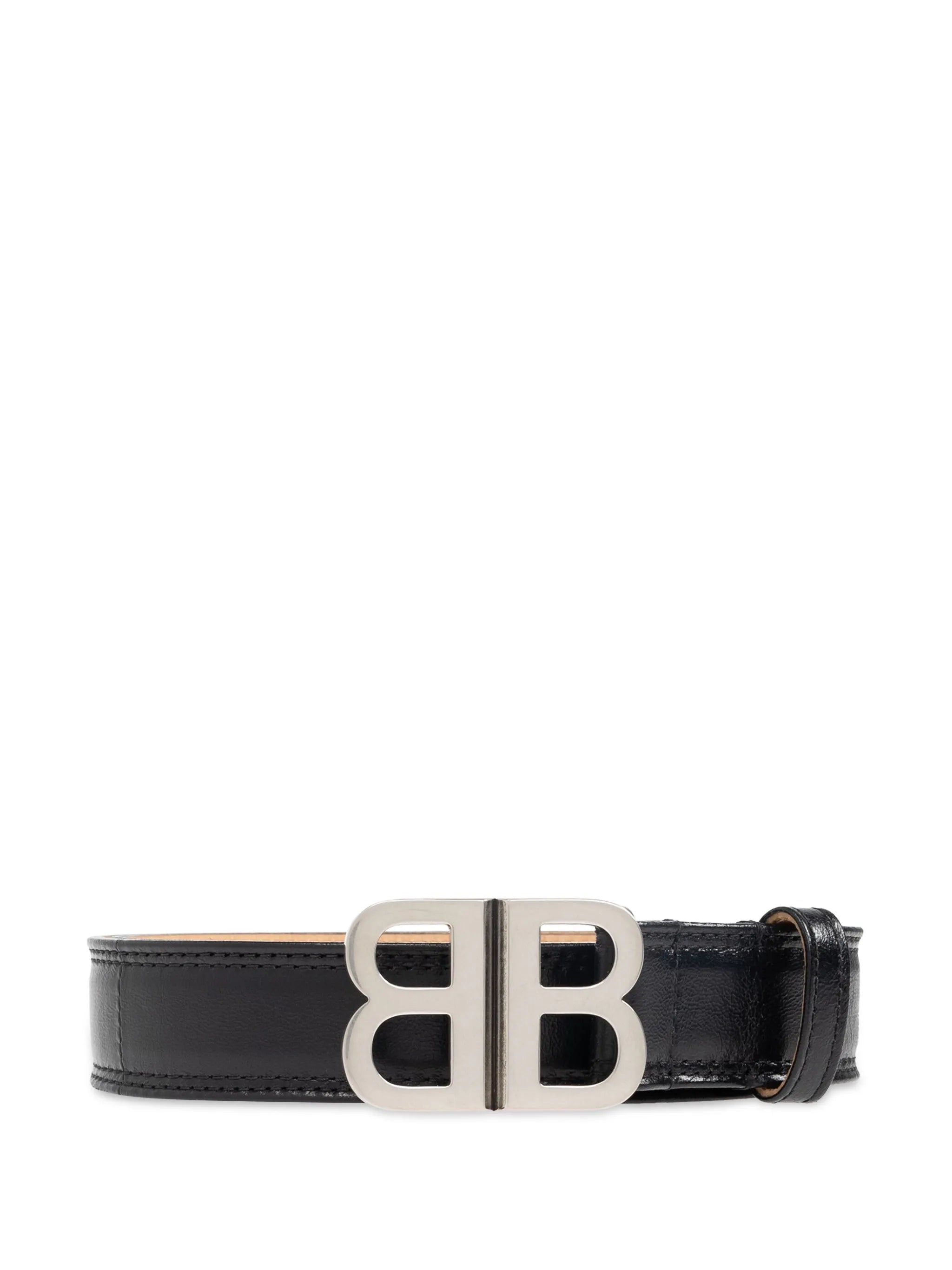 logo-buckle belt