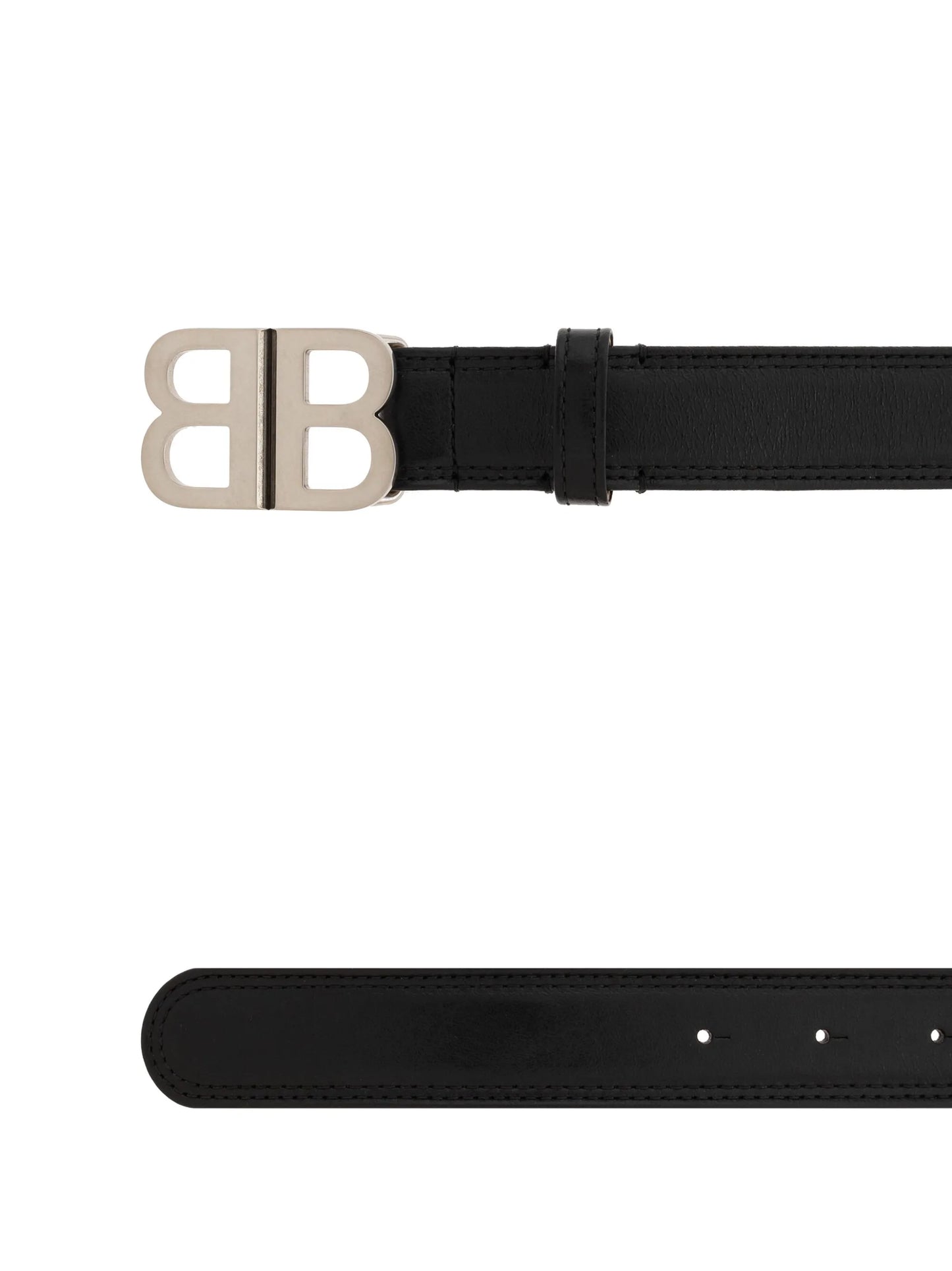 logo-buckle belt