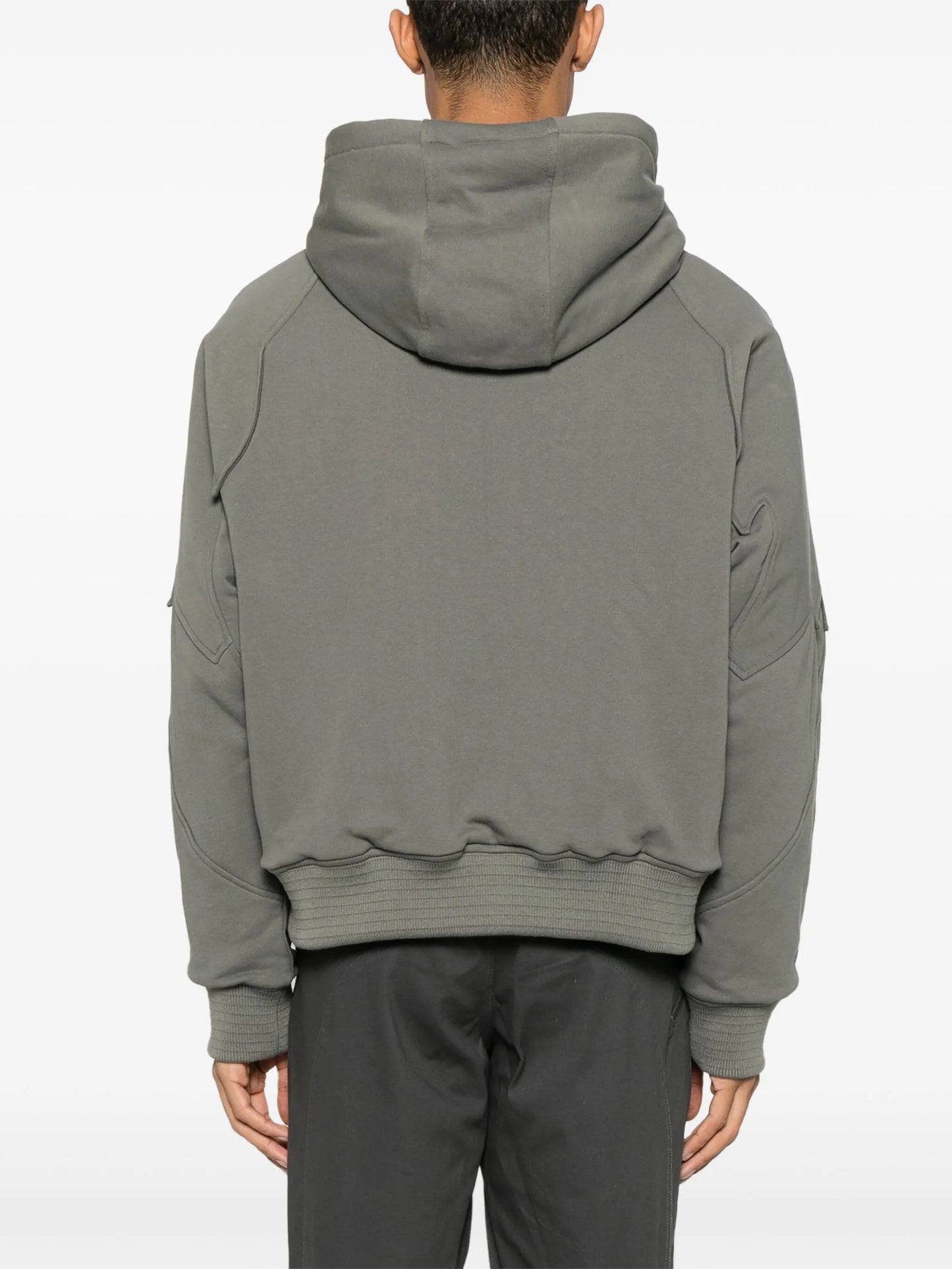 x Fox sherpa zip-up hoodie