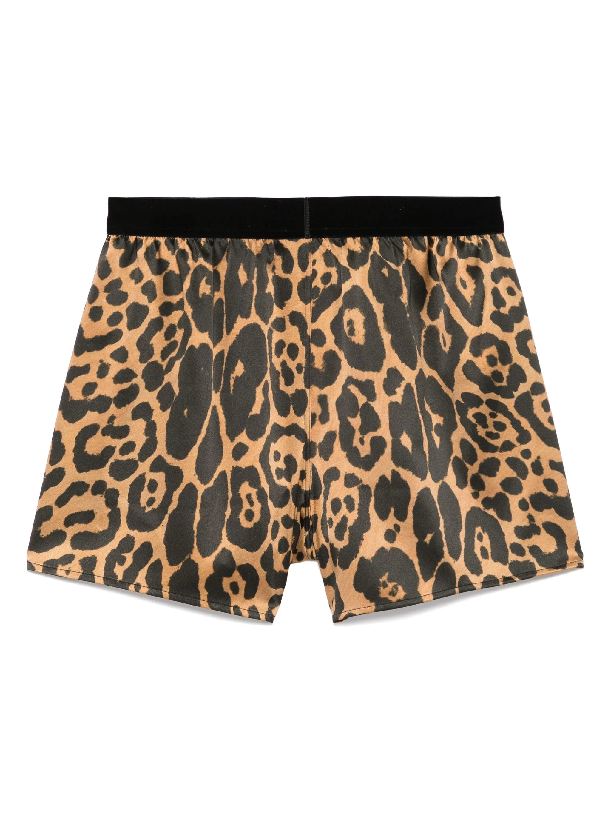 leopard-print boxer shorts