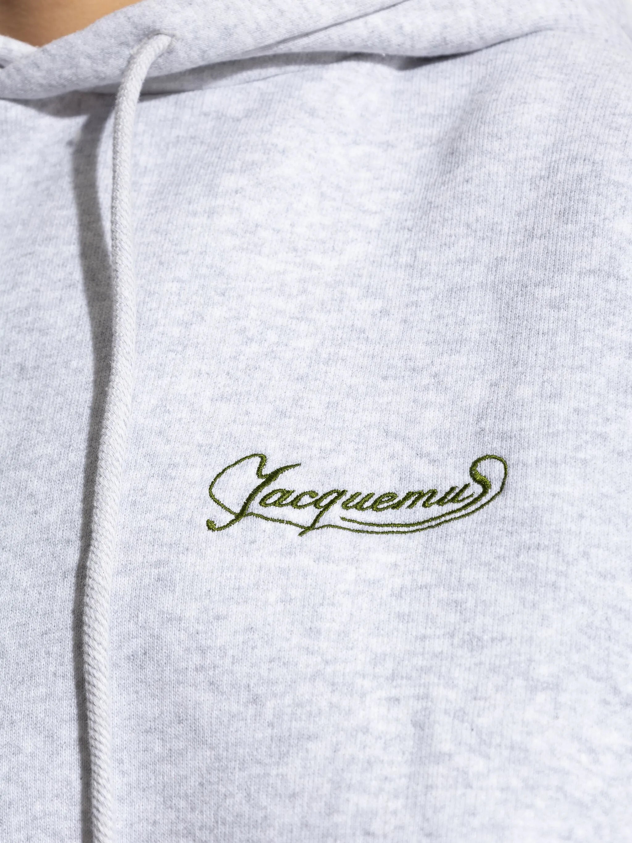 logo-embroidered hoodie