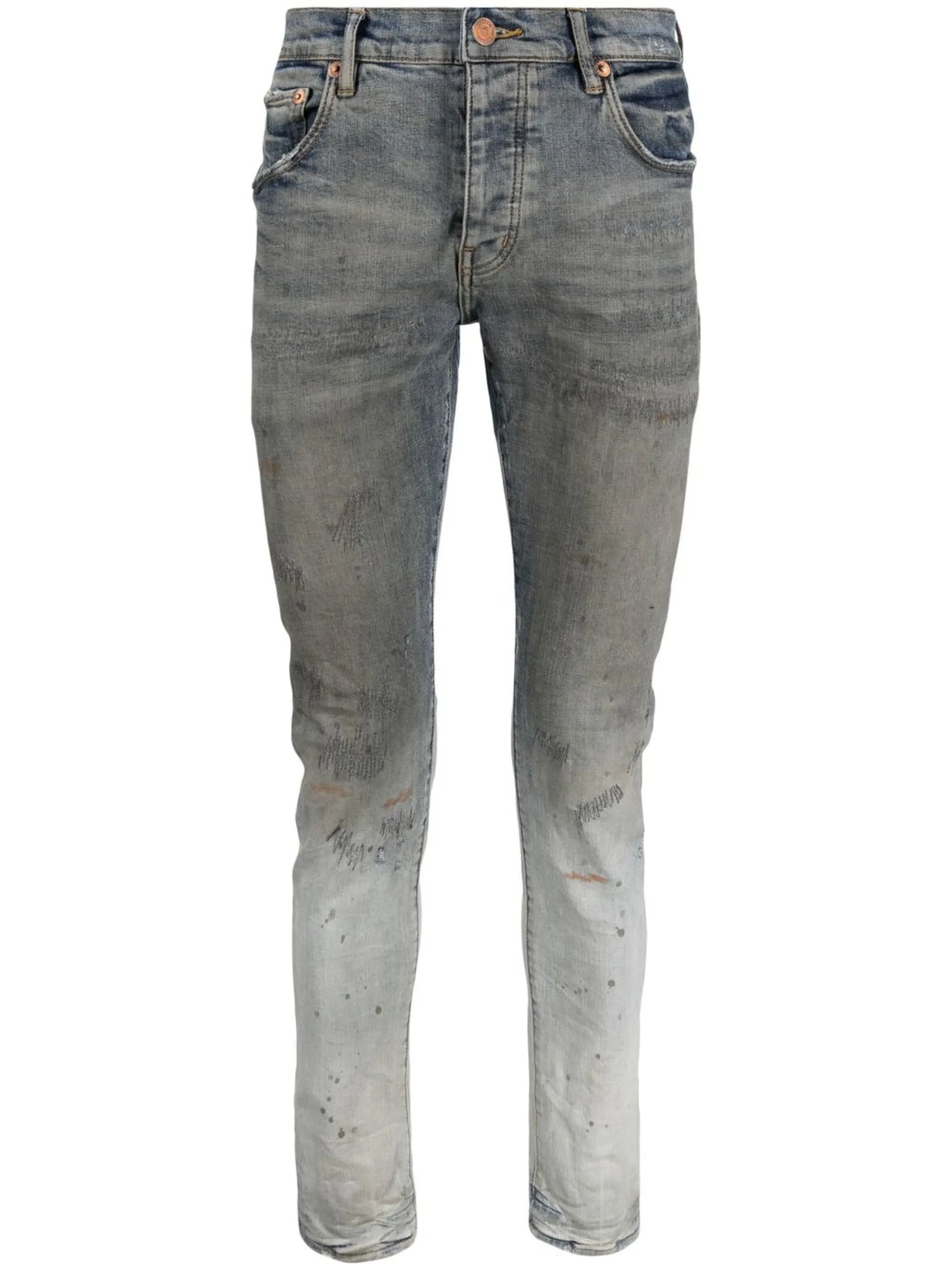 INDIGO REPAIR BLEACH GRADIENT "Blue"