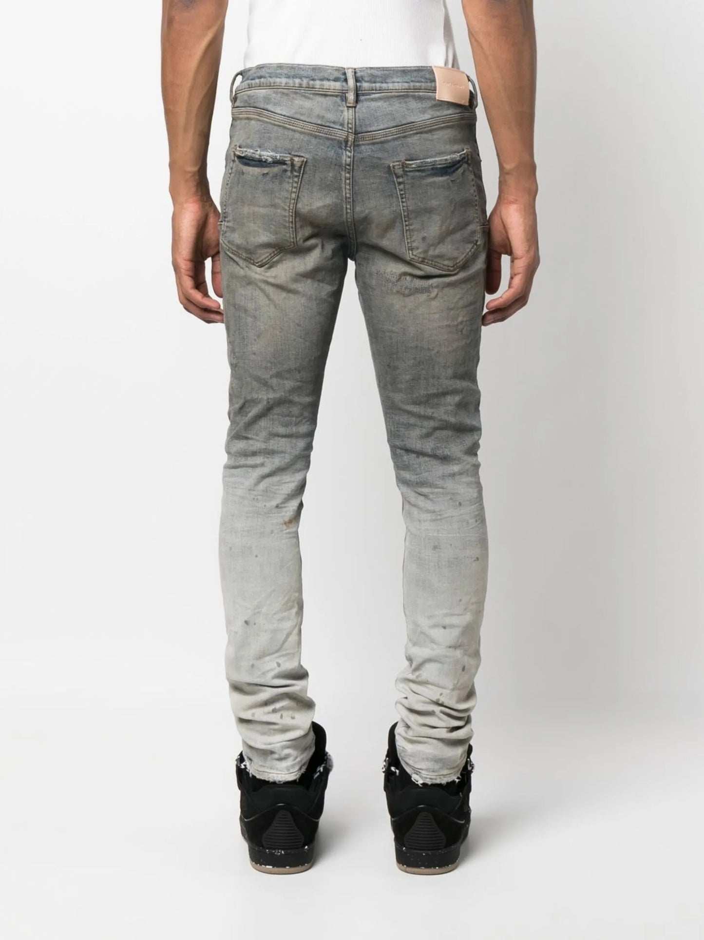 INDIGO REPAIR BLEACH GRADIENT "Blue"