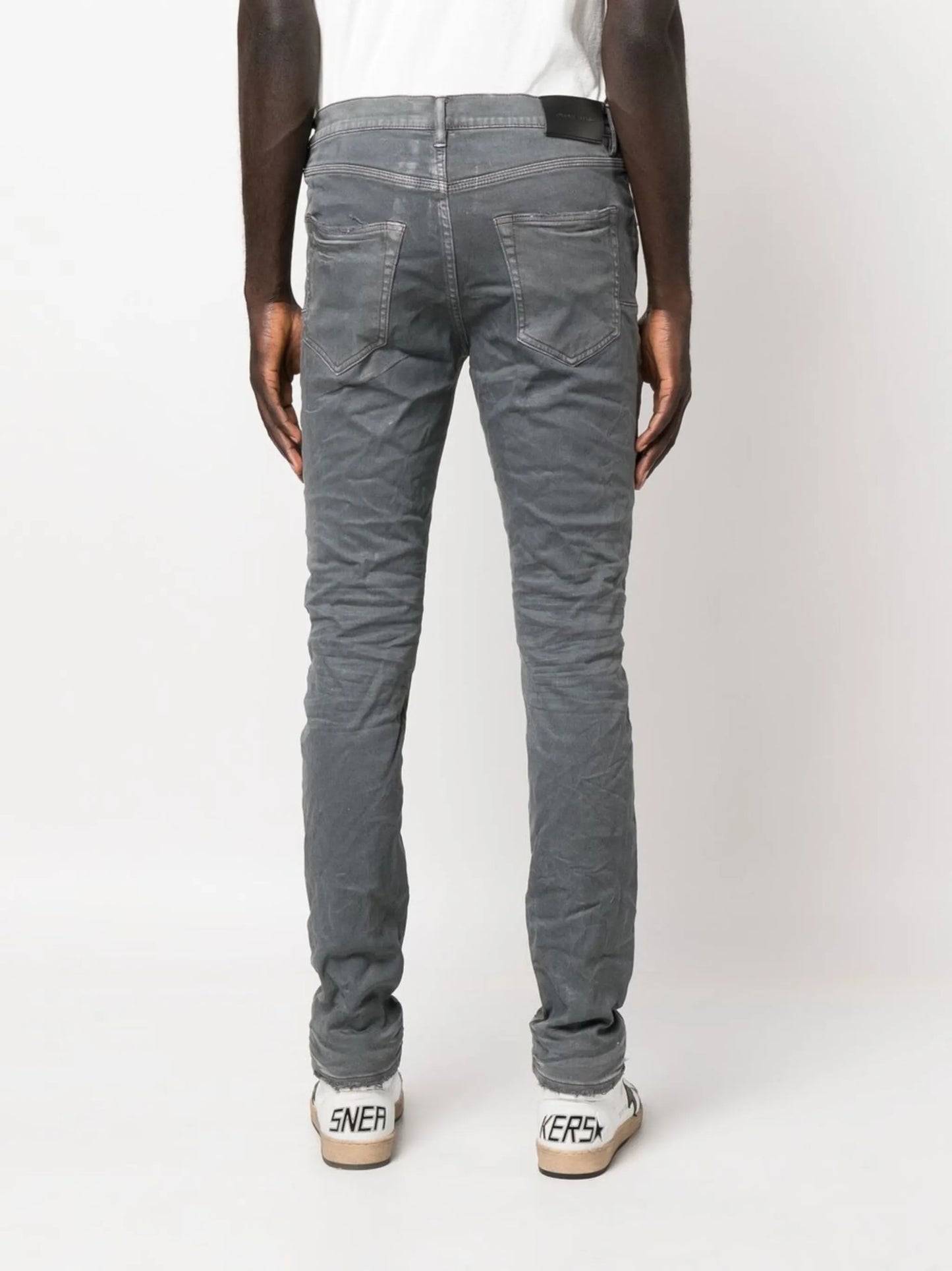 MEDIUM GREY CONTRAST STITCH "Grey"