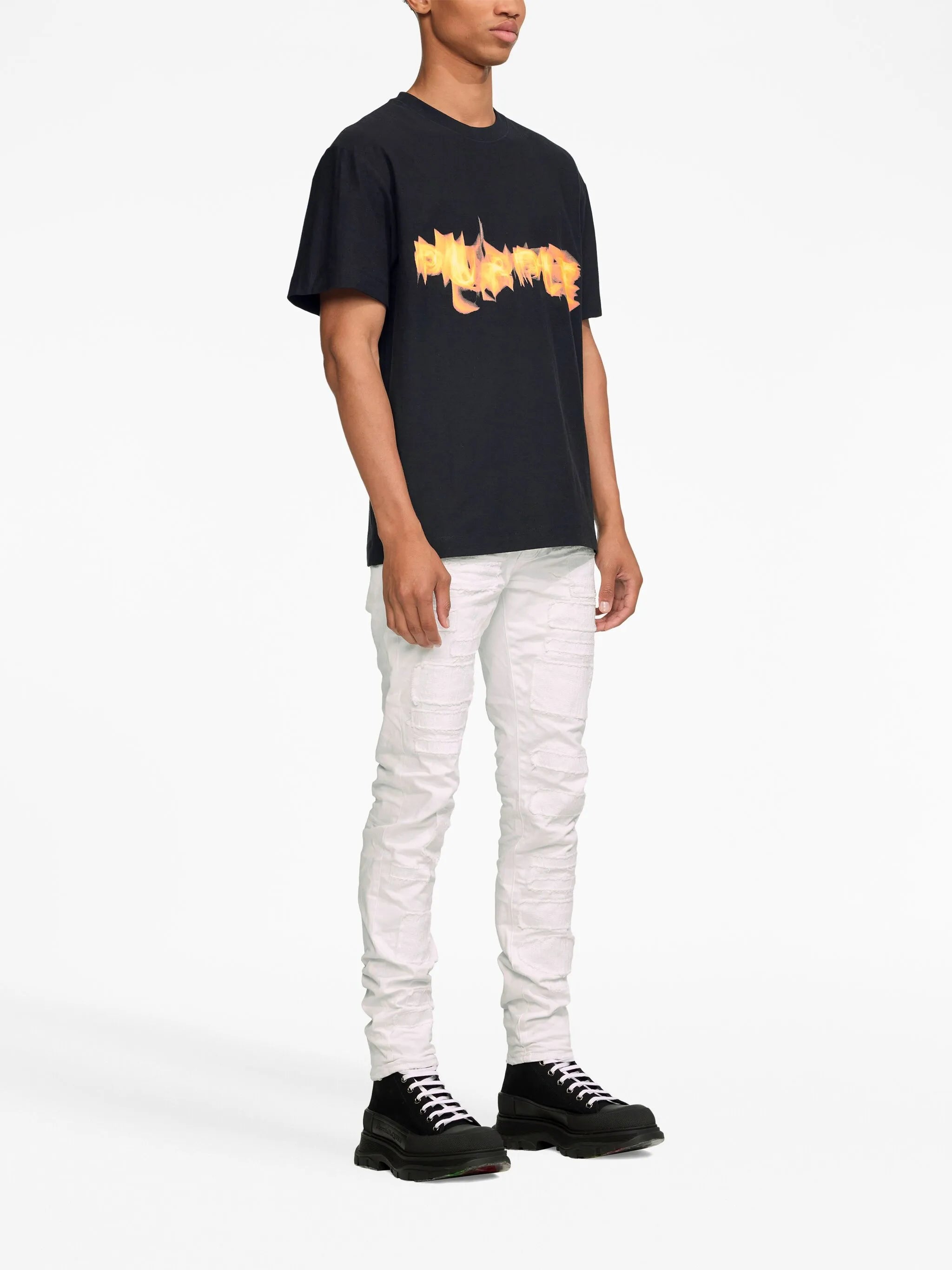 TEXTURED JERSEY SS TEE 