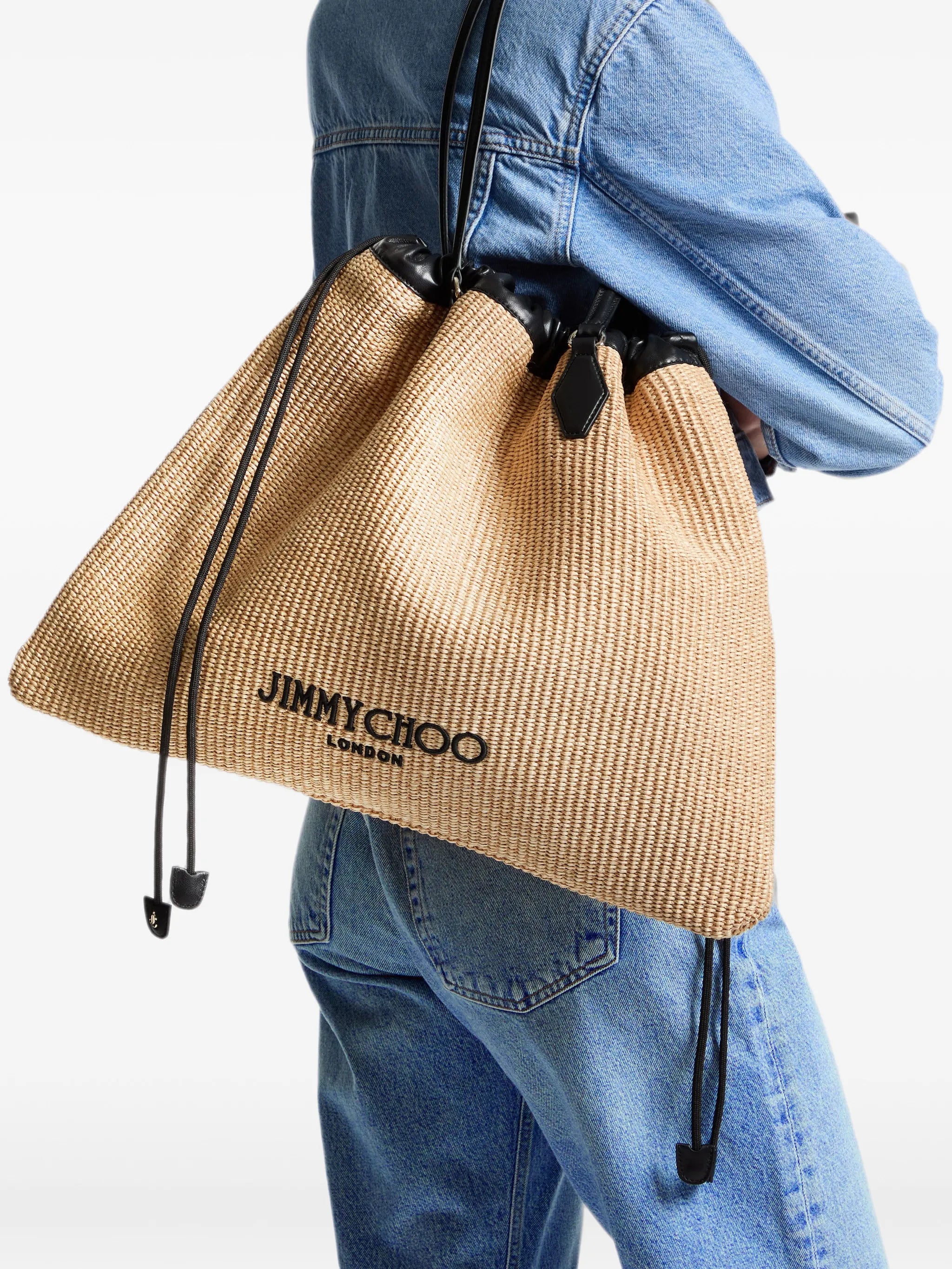 drawstring tote large bag