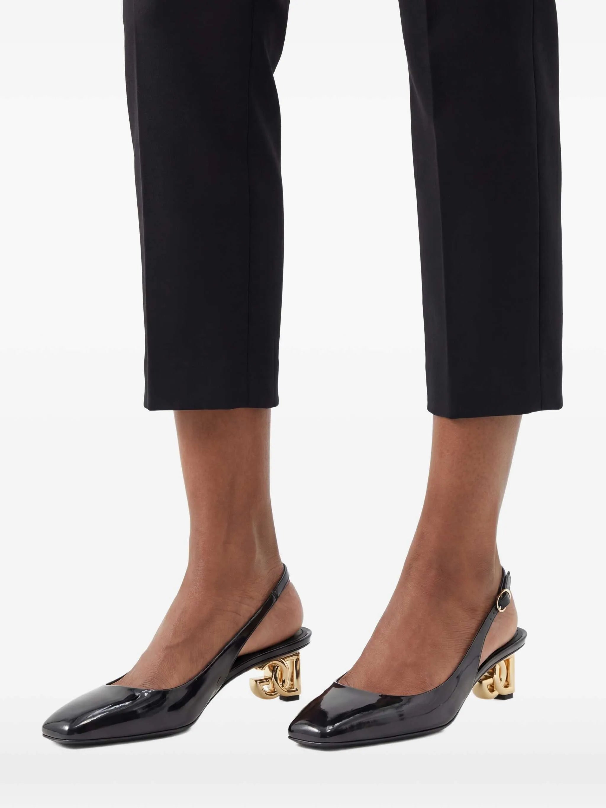 leather pumps