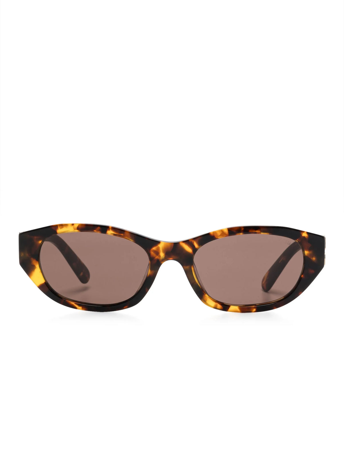 tortoiseshell-effect sunglasses