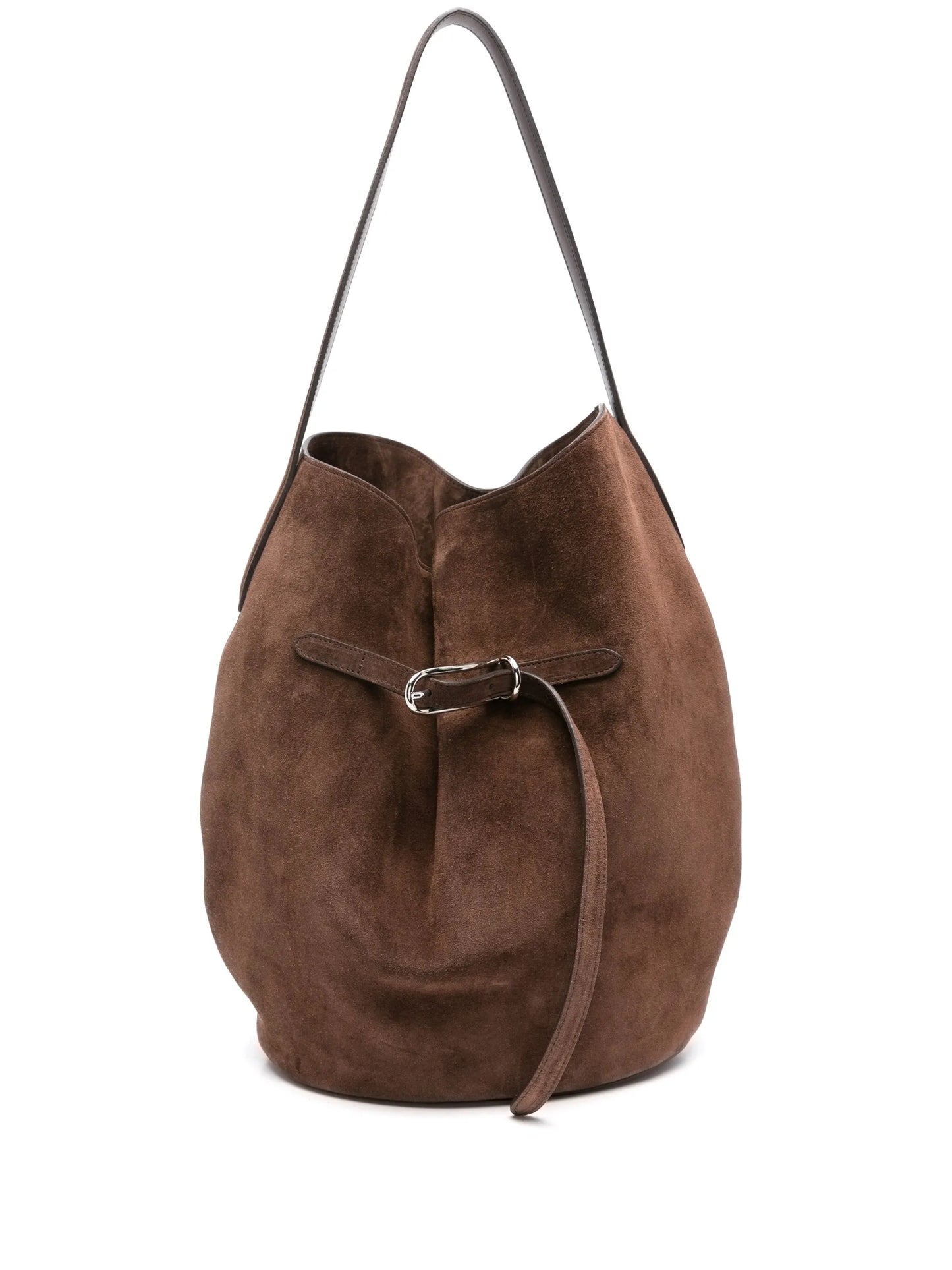 large belted shoulder bag