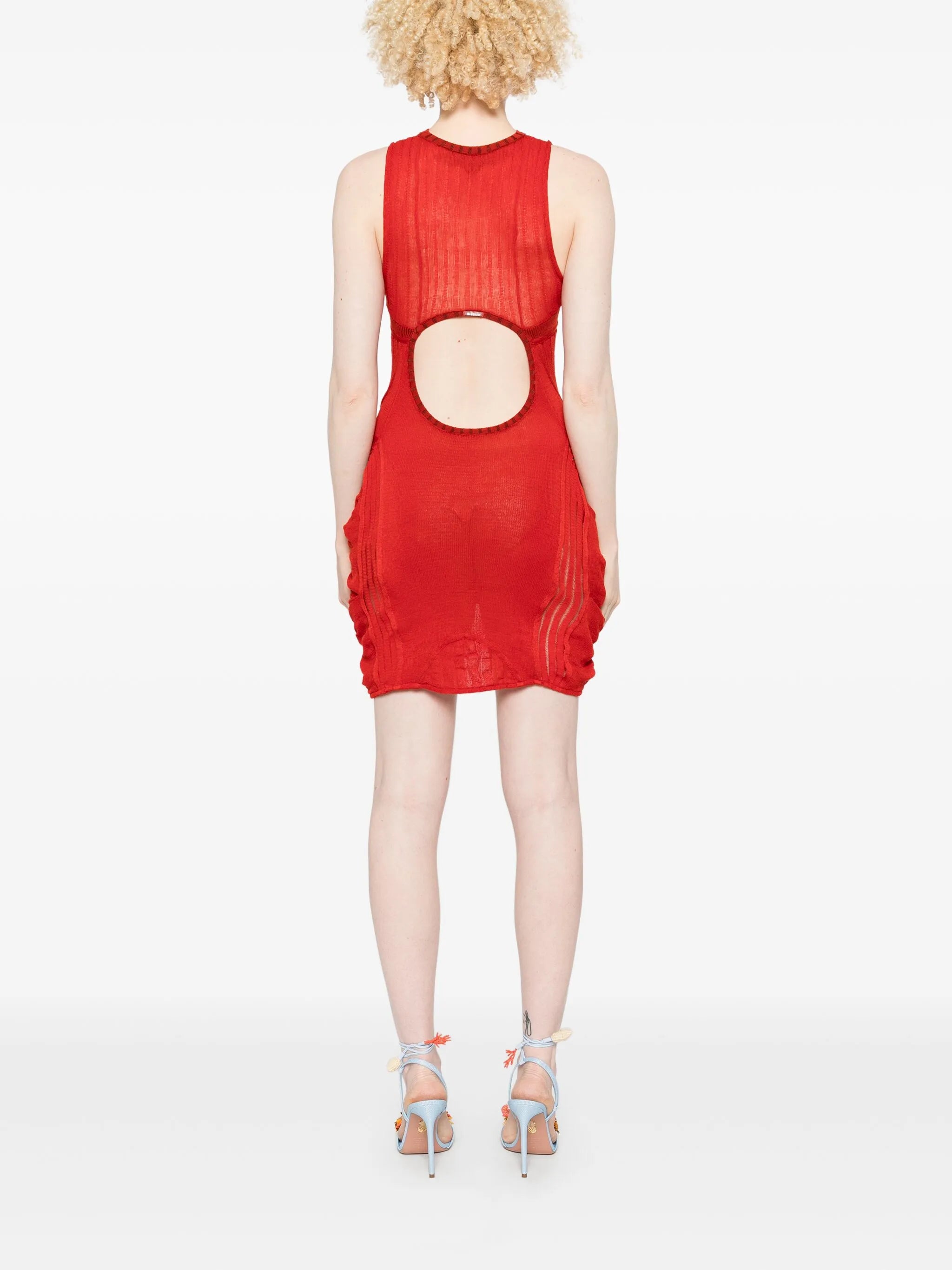 knitted mini dress