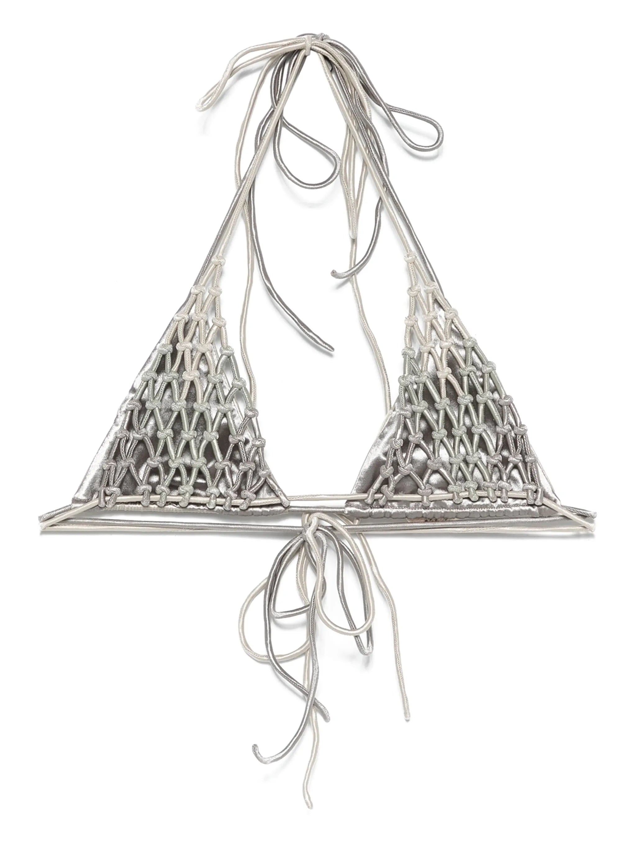 triangle-cup bikini tops (set of two)