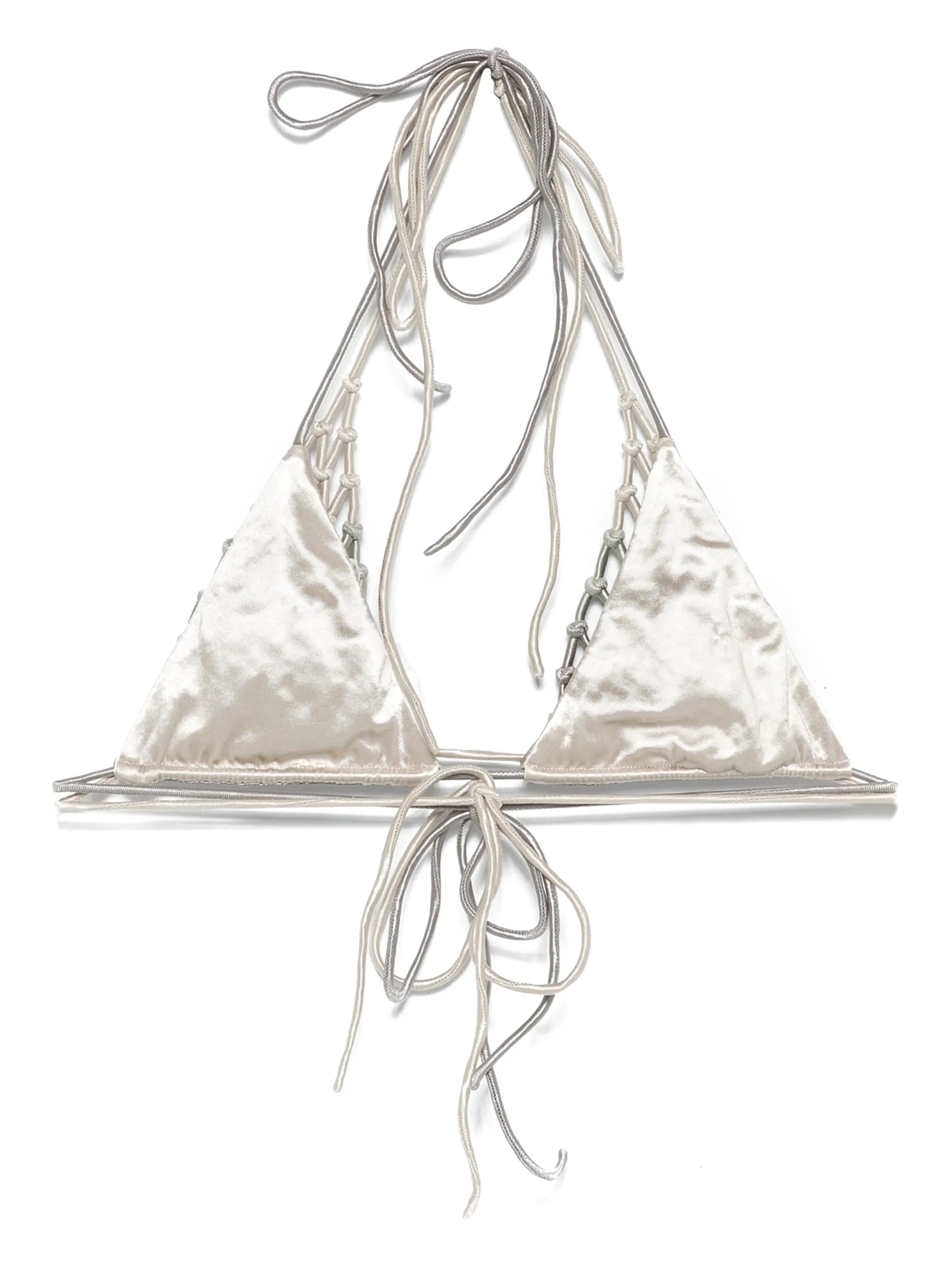 triangle-cup bikini tops (set of two)