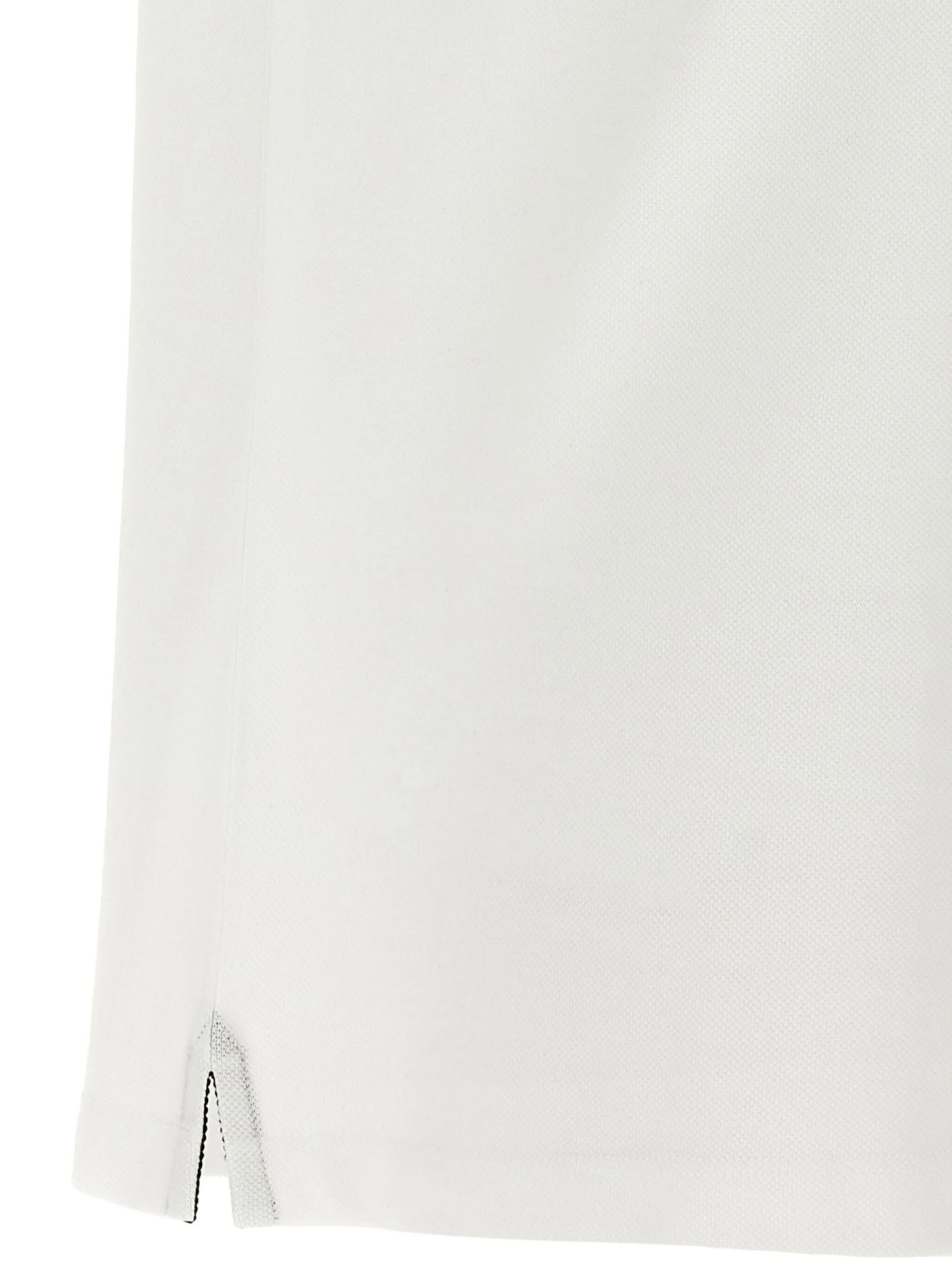 logo-patch polo shirt